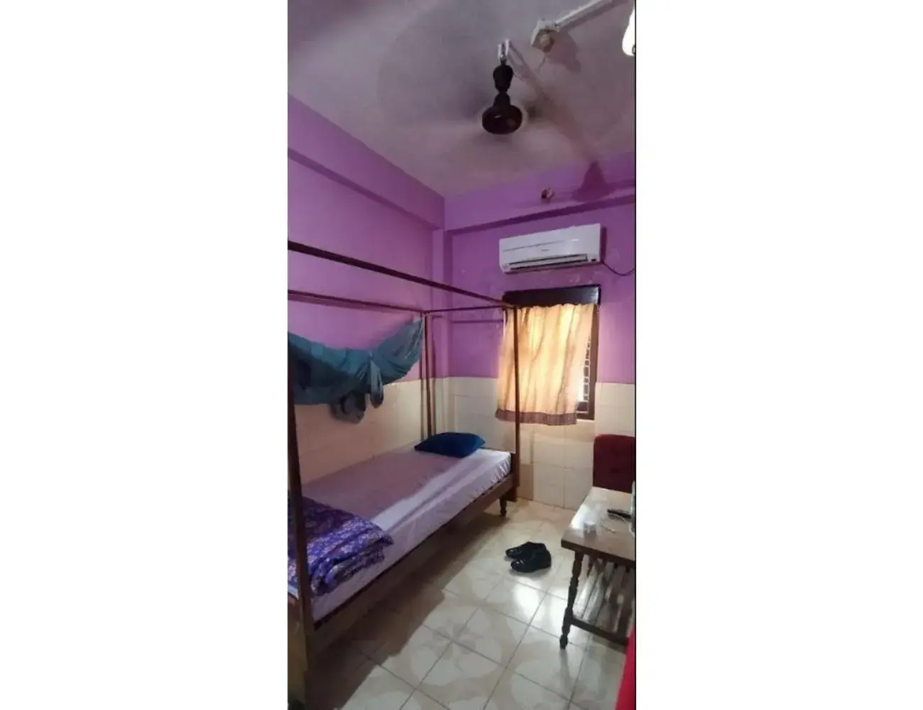 air conditioner, Bunk Bed in Goroomgo Central Guest House Agartala