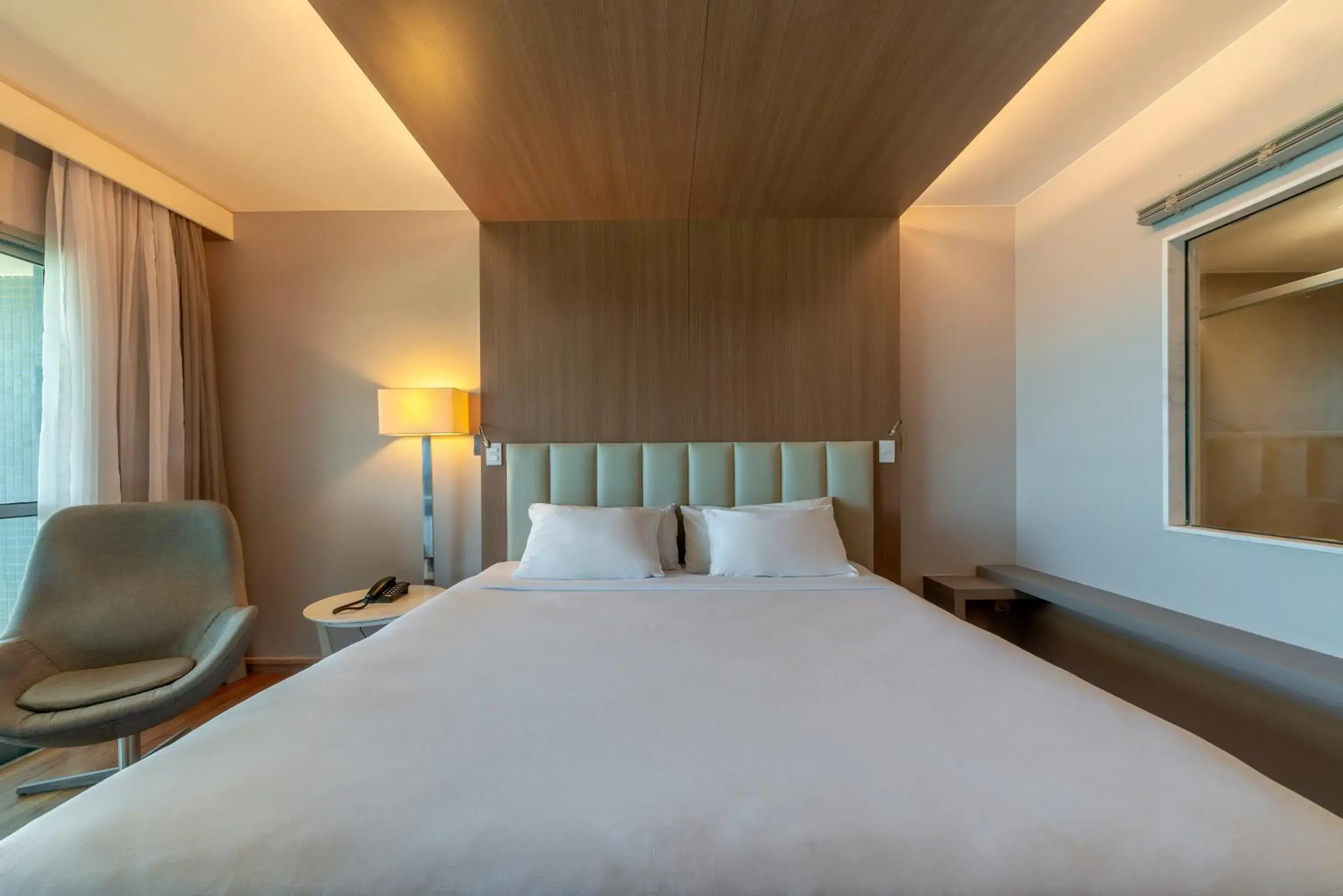 Bedroom, Bed in Hotel Laghetto Stilo Barra