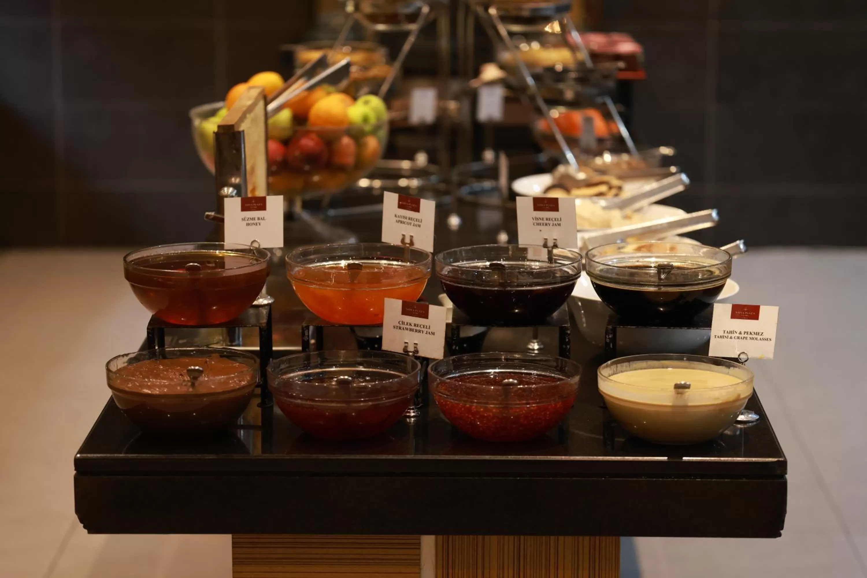 Buffet breakfast in Nova Plaza Prime Hotel