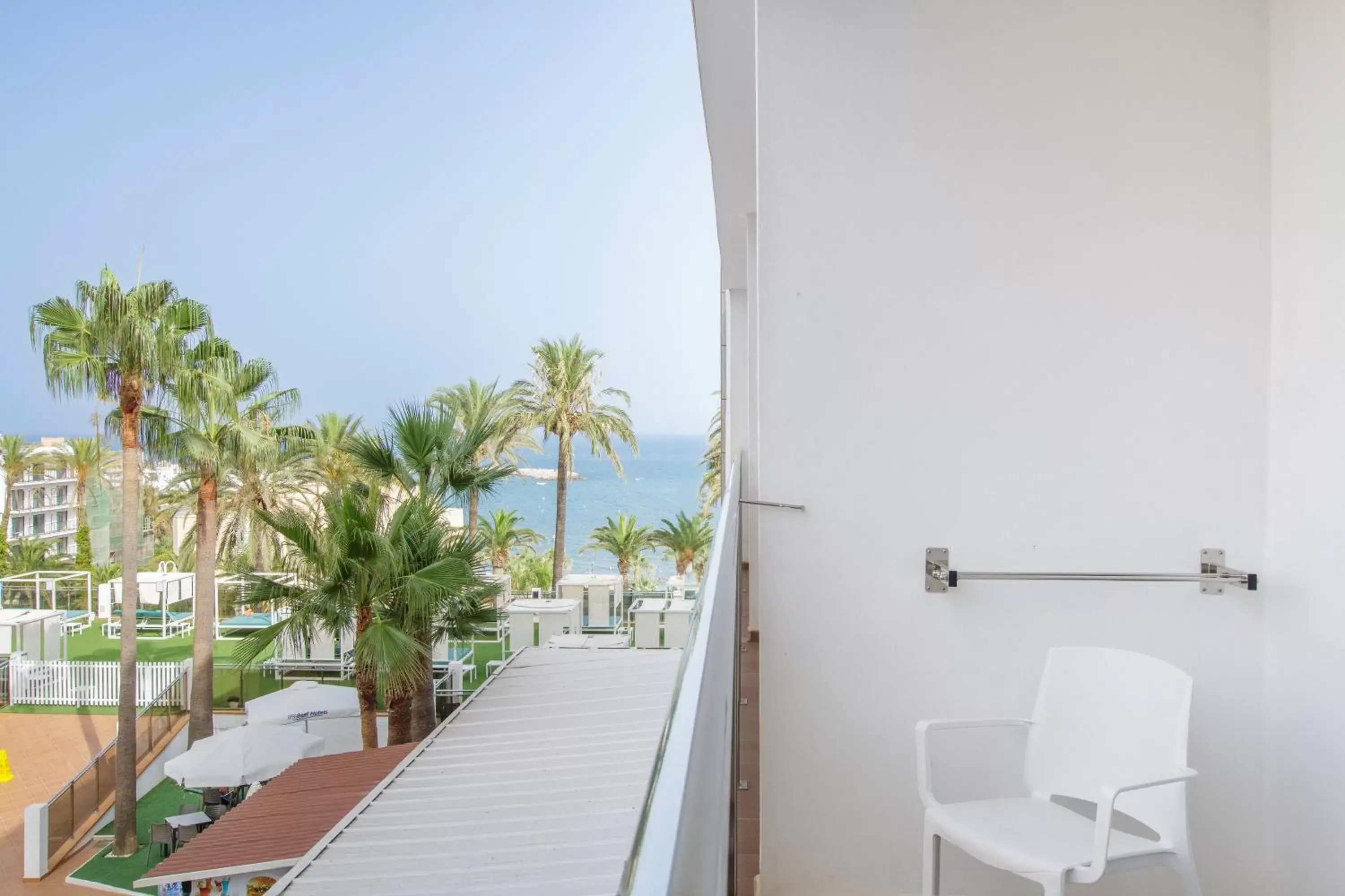 Sea view, Balcony/Terrace in Hotel Best Siroco