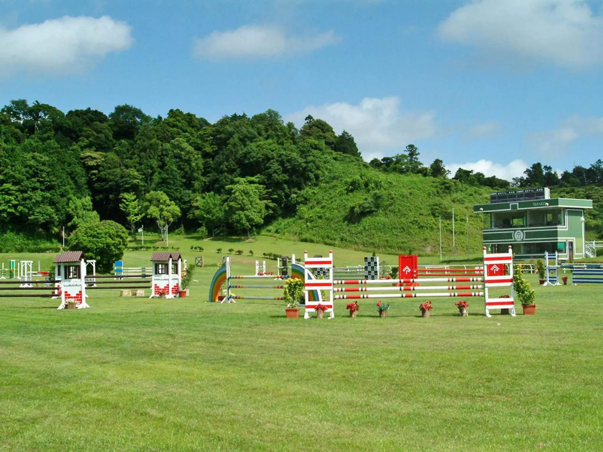 Horse-riding in Tsumagoi Resort Sai no Sato