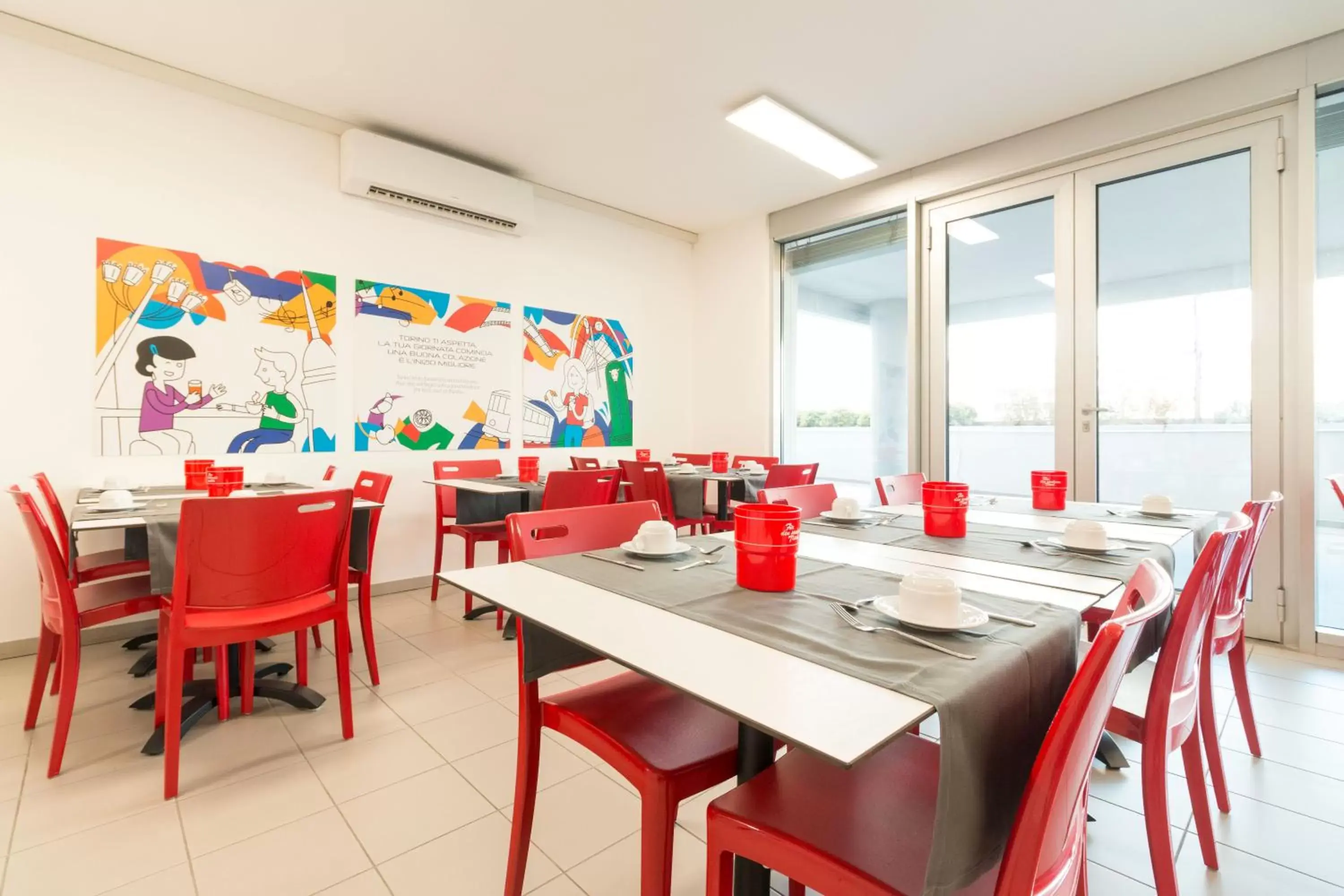 Dining area in Hotel Campus Sanpaolo