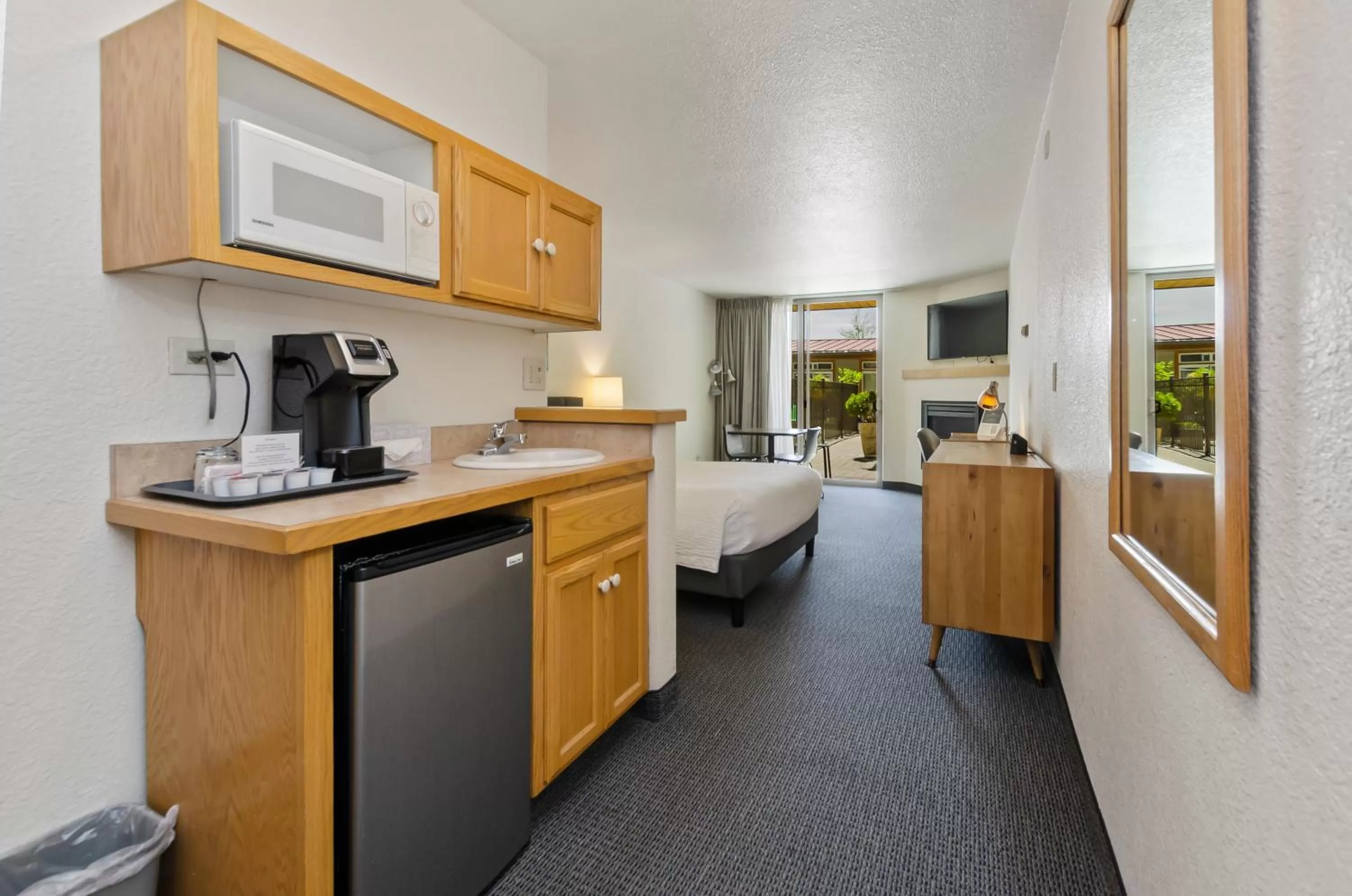 Kitchen or kitchenette in Firelite Lodge