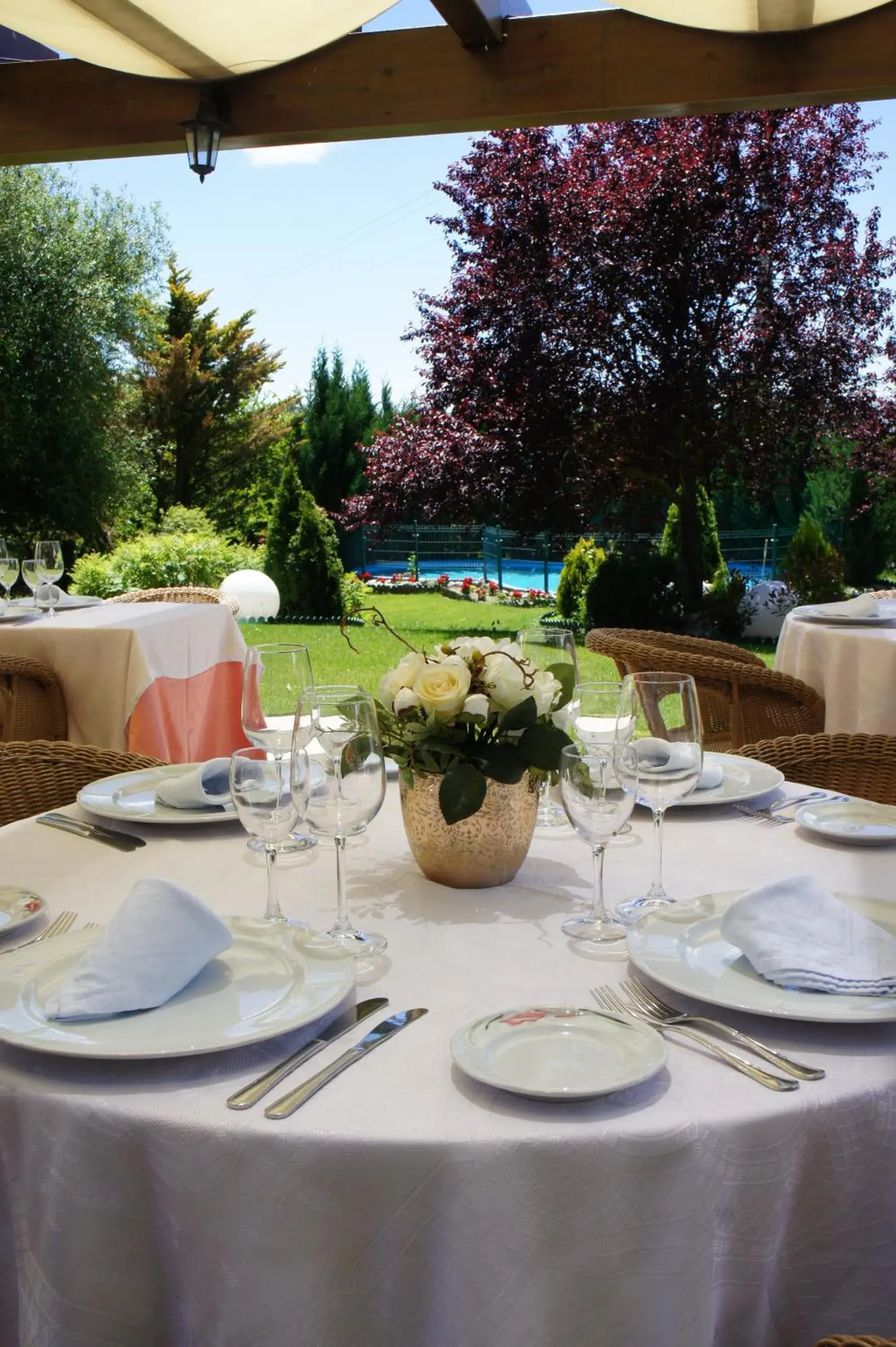 Garden, Restaurant/Places to Eat in Hotel Montermoso