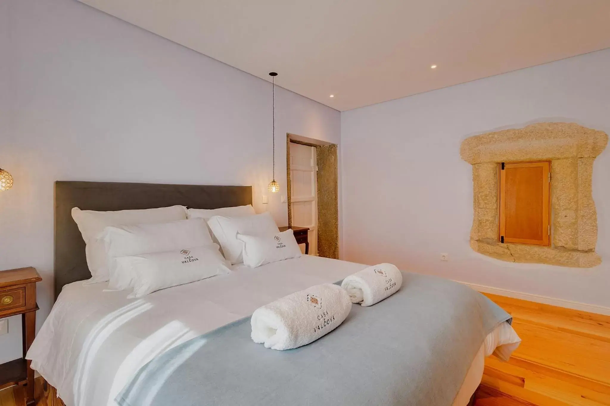 Bedroom, Bed in Casa de Valcova