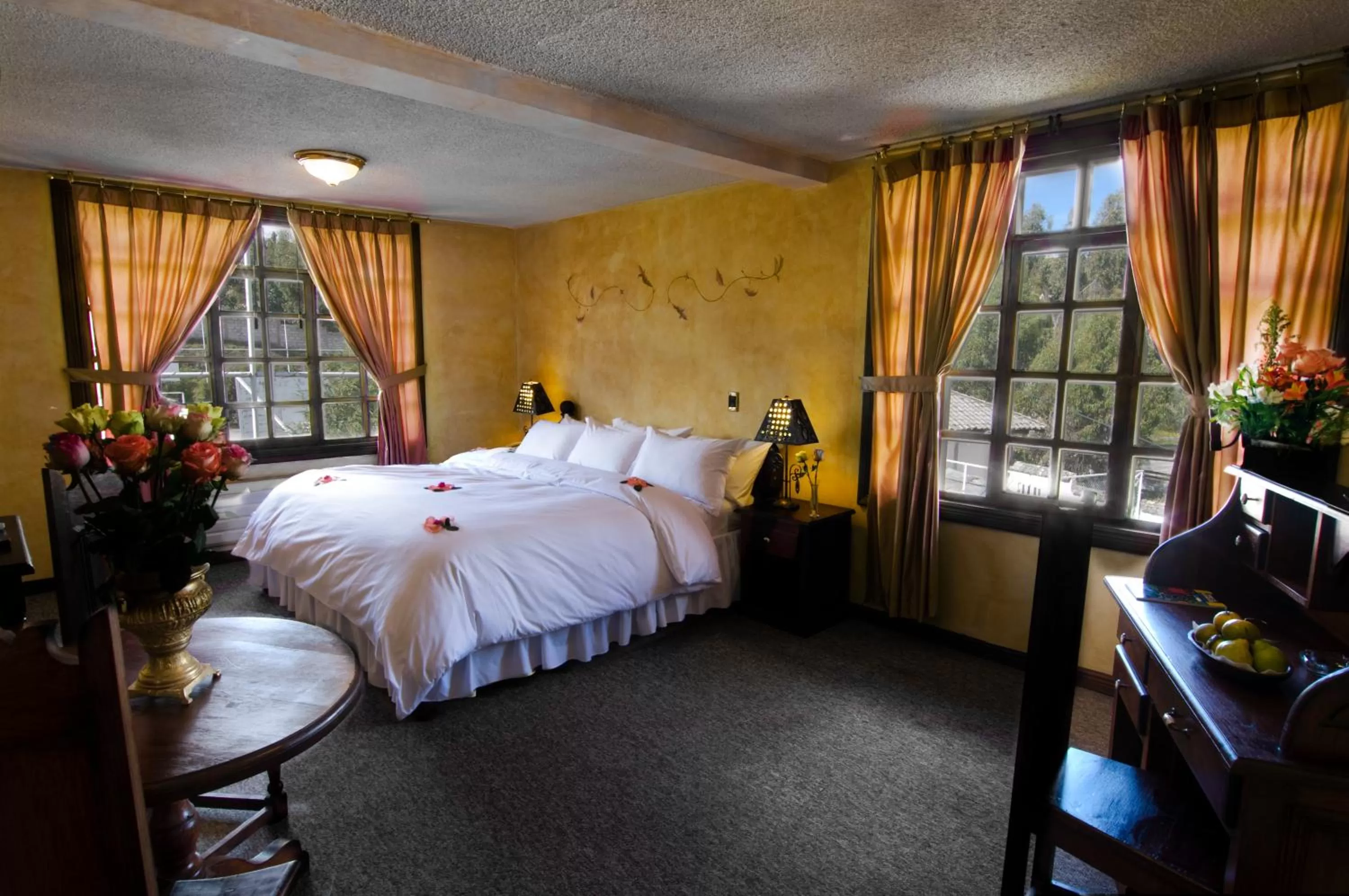 Day, Bed in Hostería La Andaluza