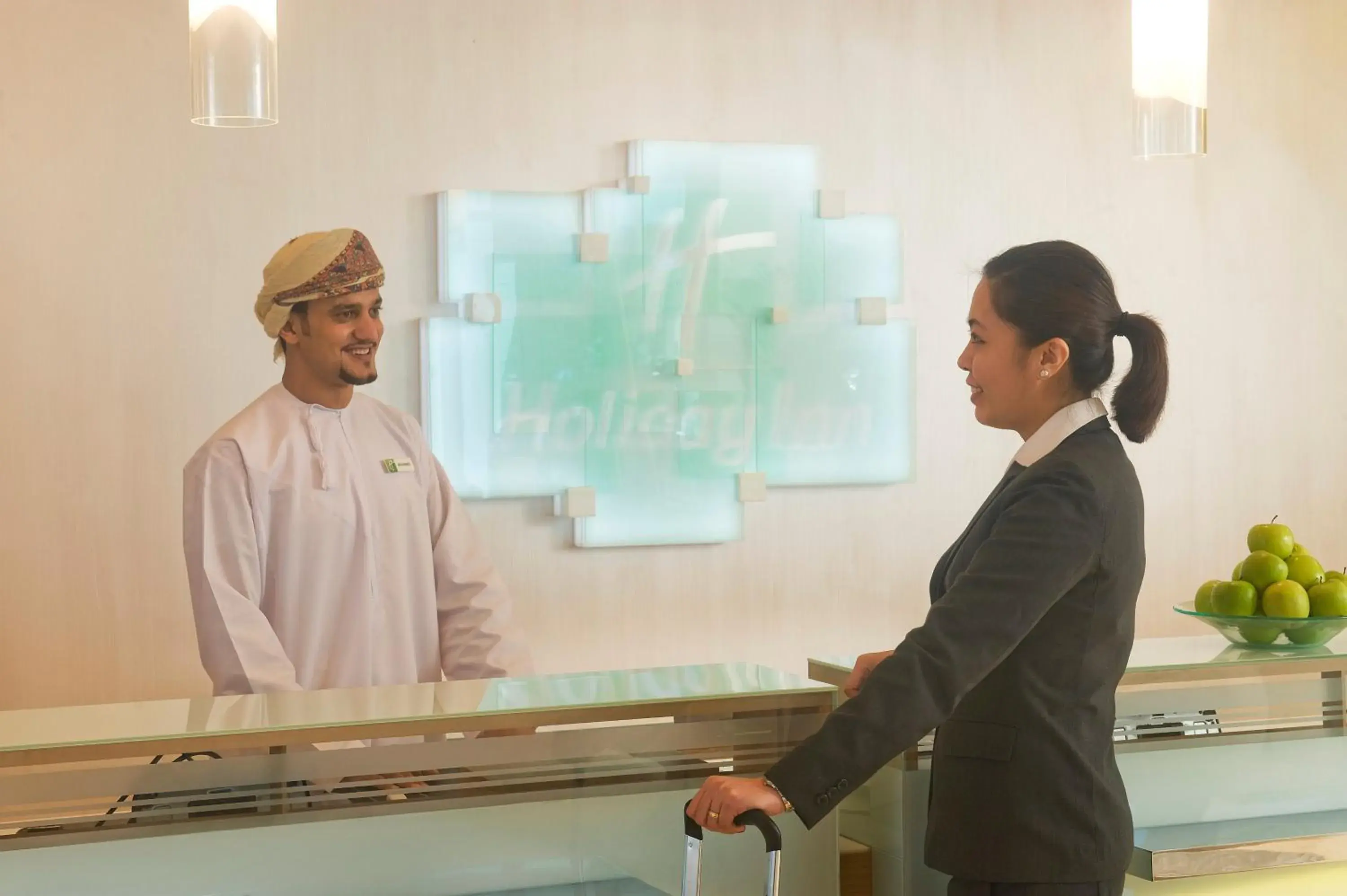 Lobby or reception in Holiday Inn AlSeeb Muscat, an IHG Hotel