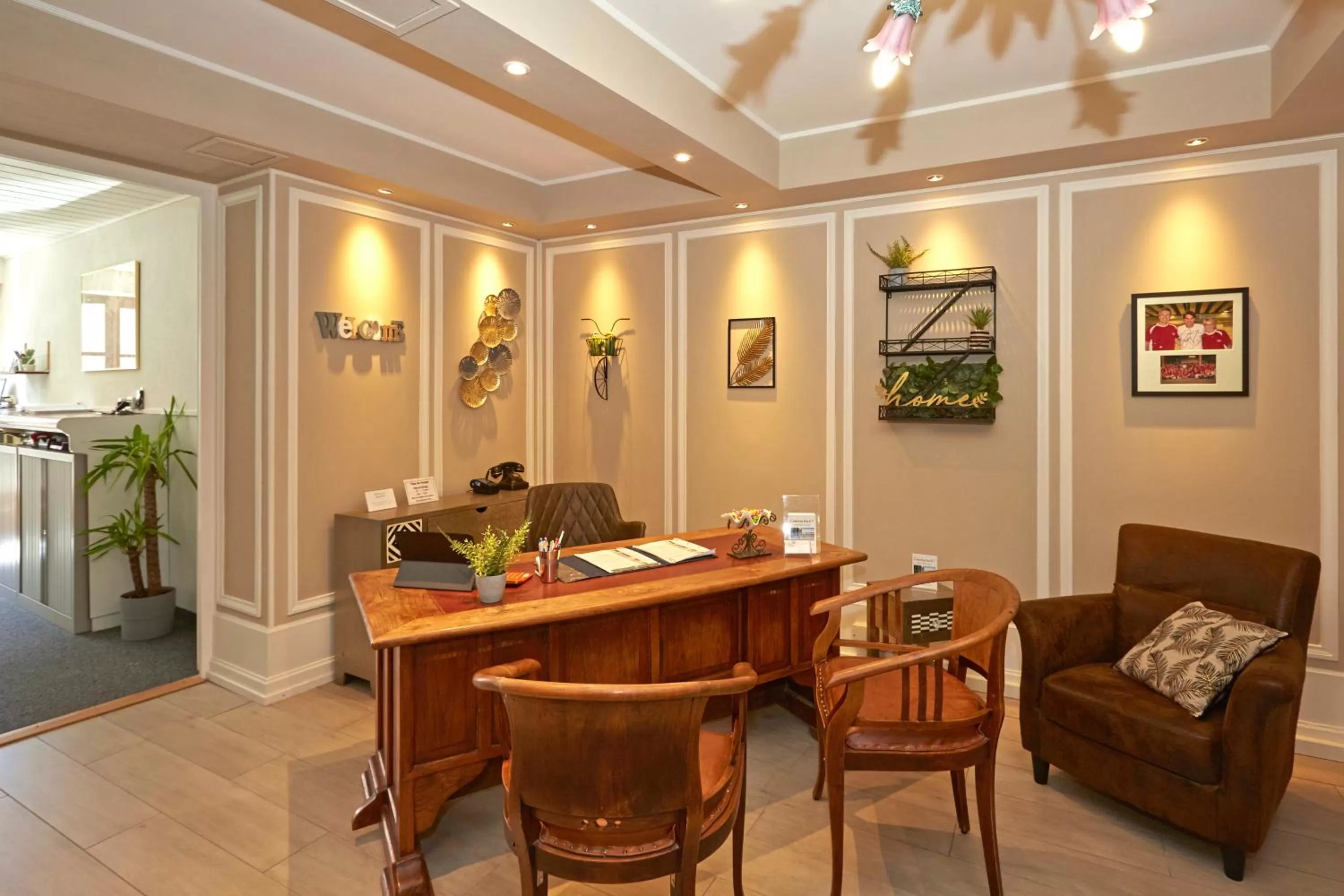 Lobby or reception in Hotel Central