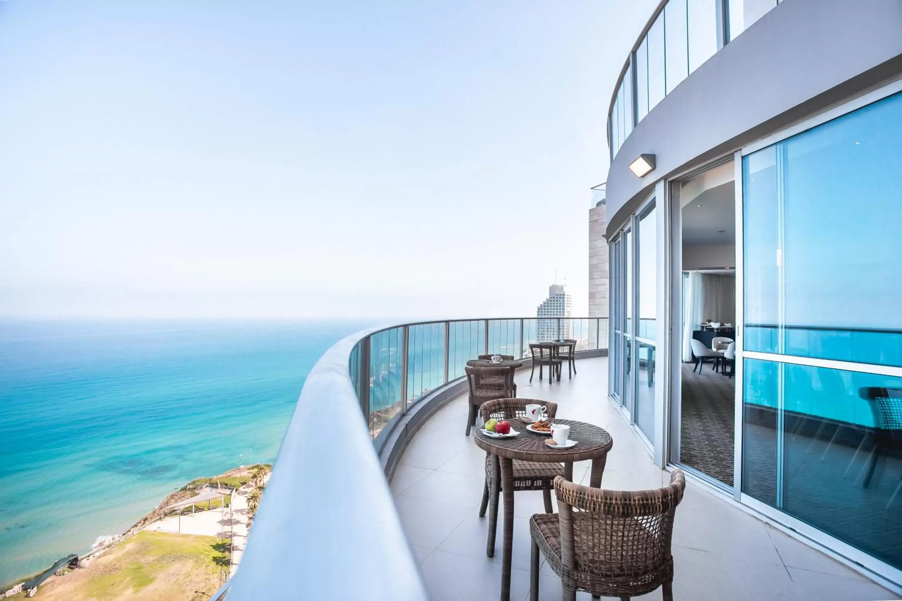 Spring, Balcony/Terrace in Ramada Hotel & Suites by Wyndham Netanya