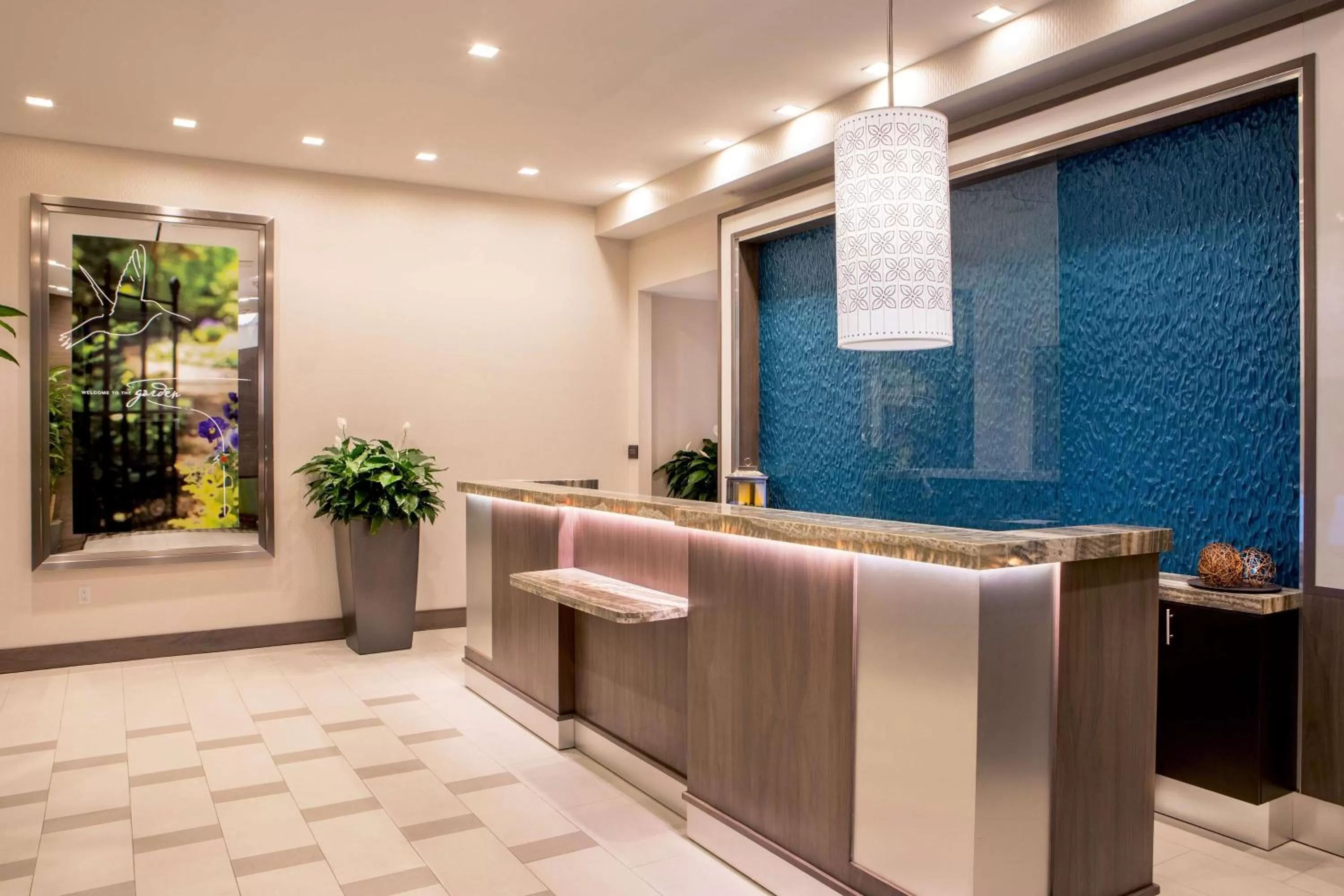 Lobby or reception in Hilton Garden Inn NYC Financial Center/Manhattan Downtown