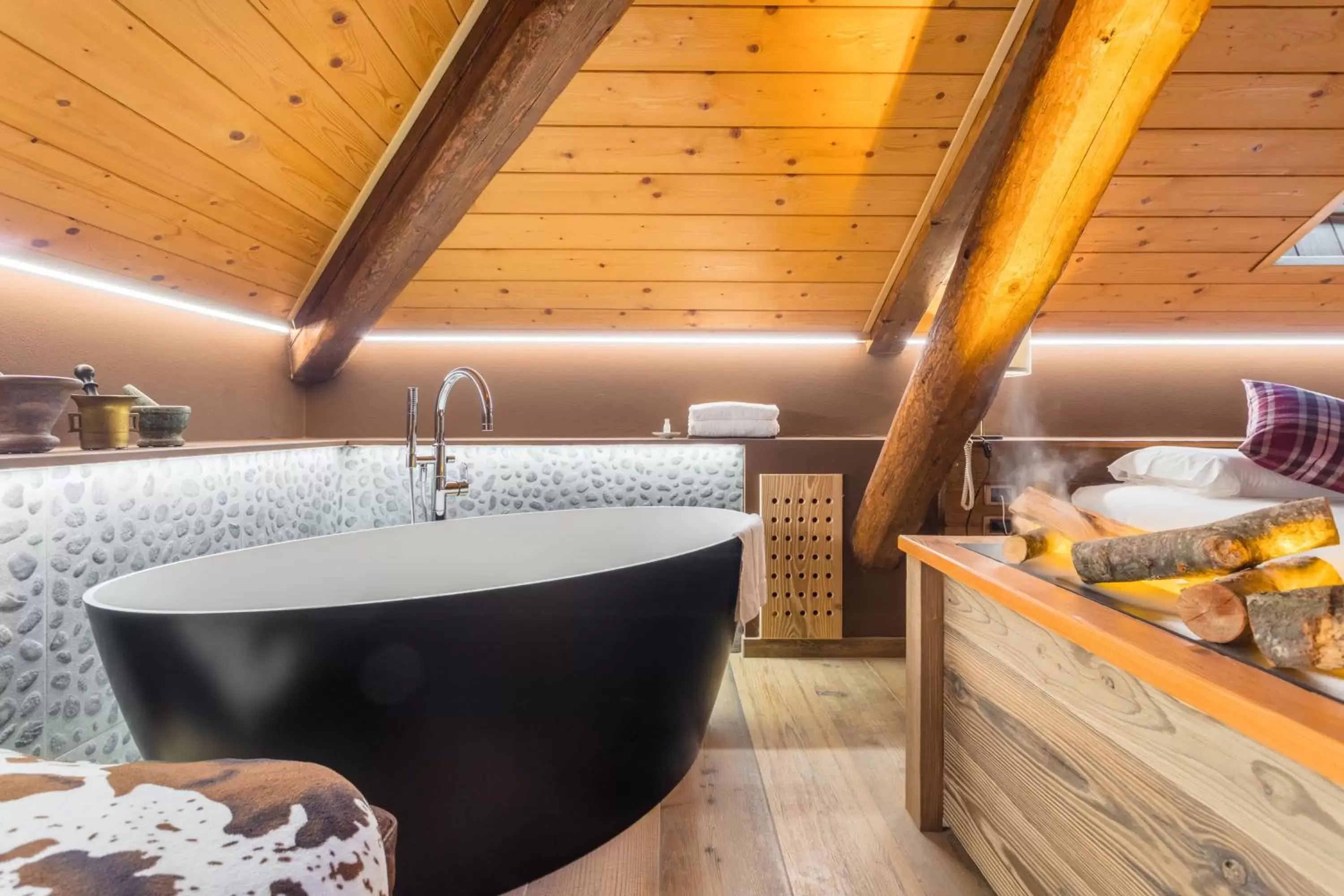 Bathroom in John Luxury Suites