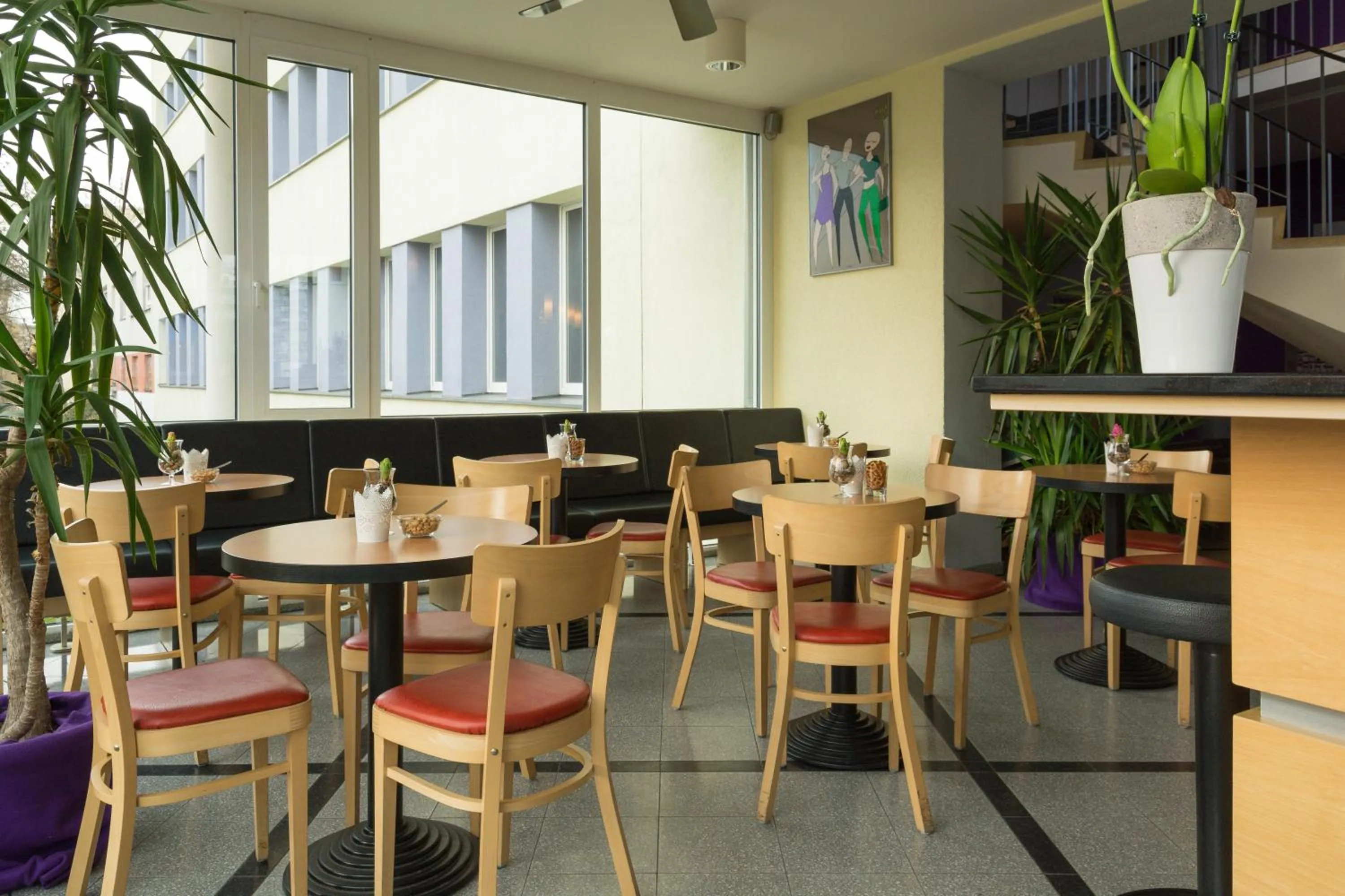 Lounge or bar in Familienhotel Citylight