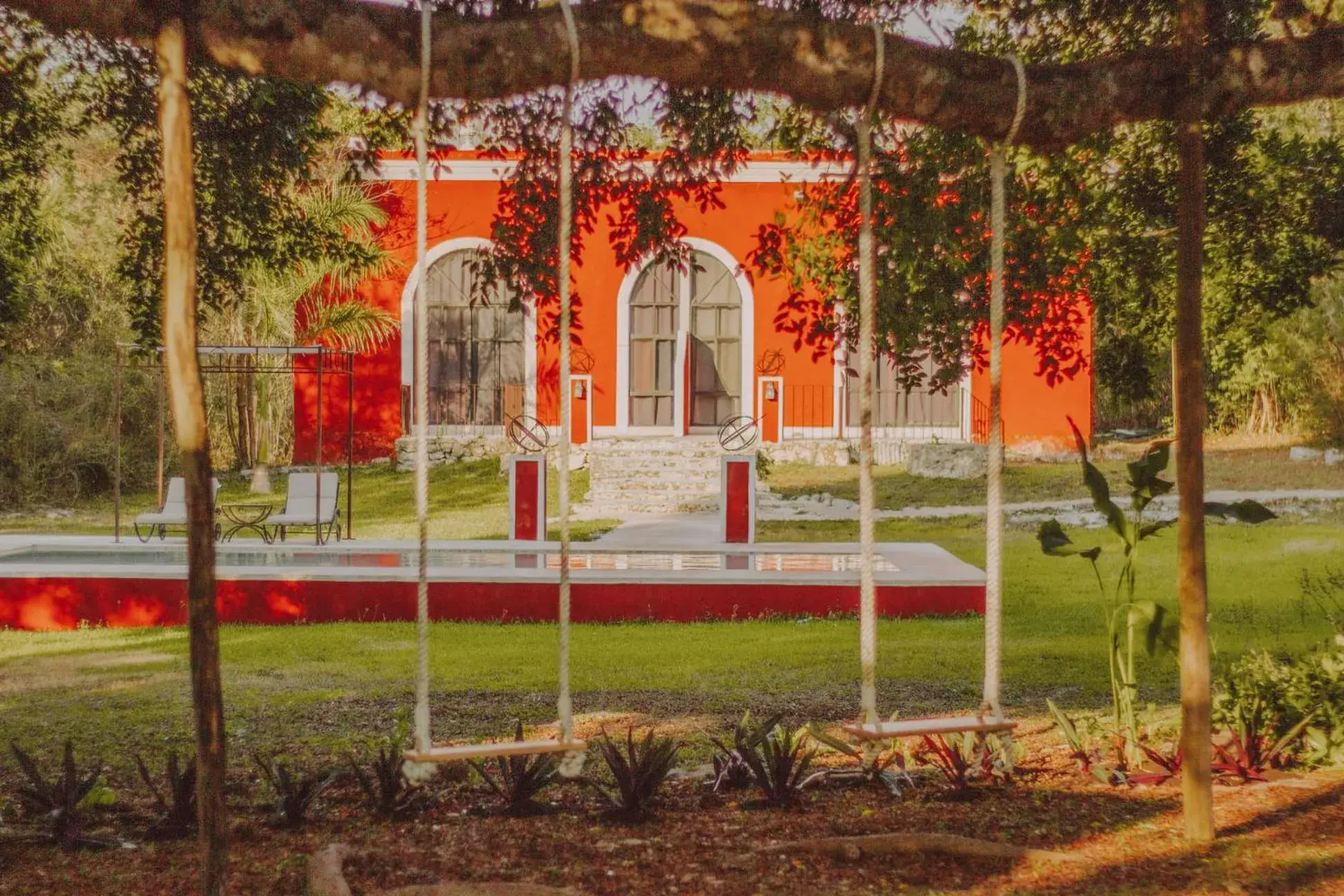 Garden in Hotel Hacienda Ticum