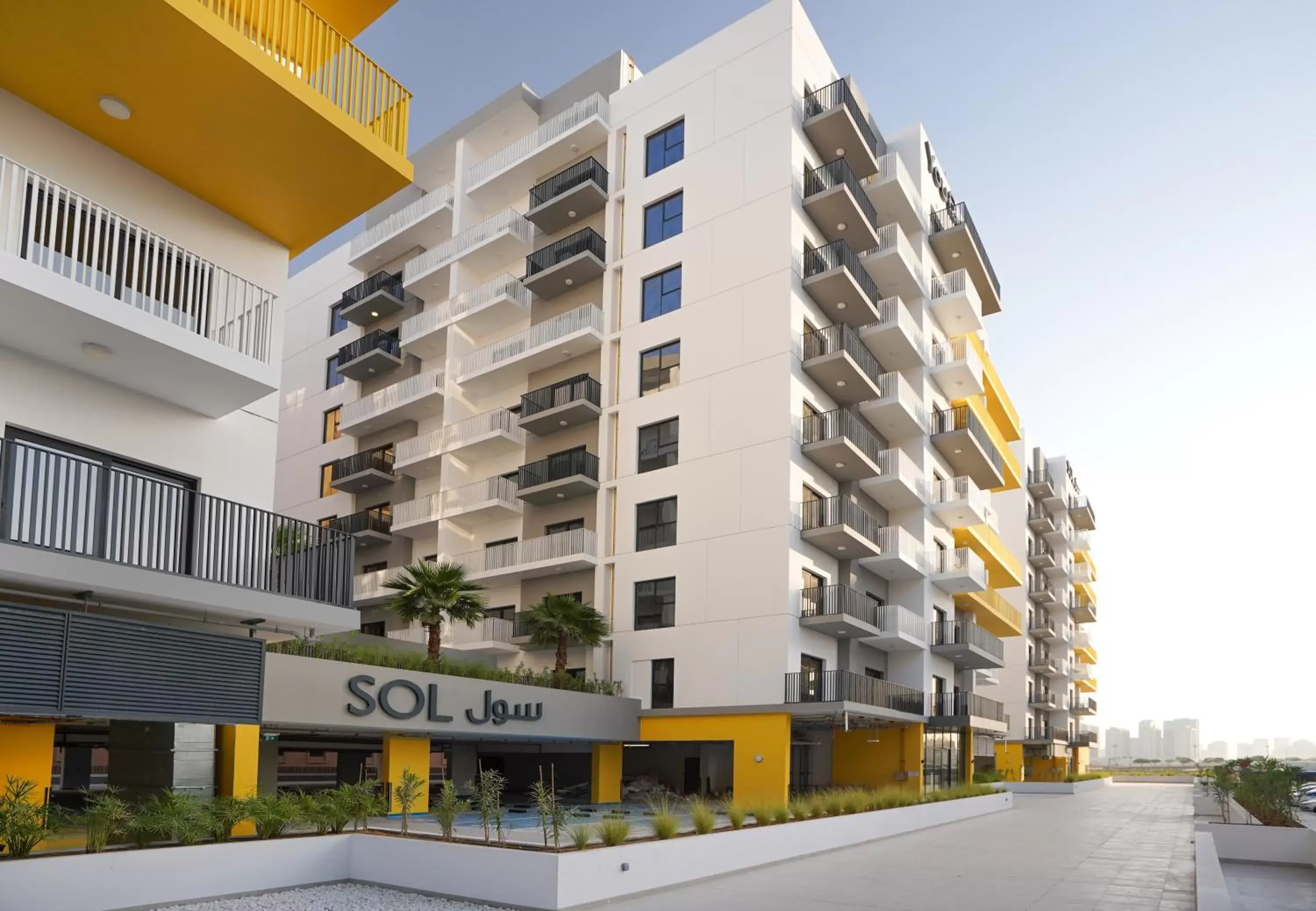 Property building in YouCo coliving Dubai Property building in YouCo coliving Dubai