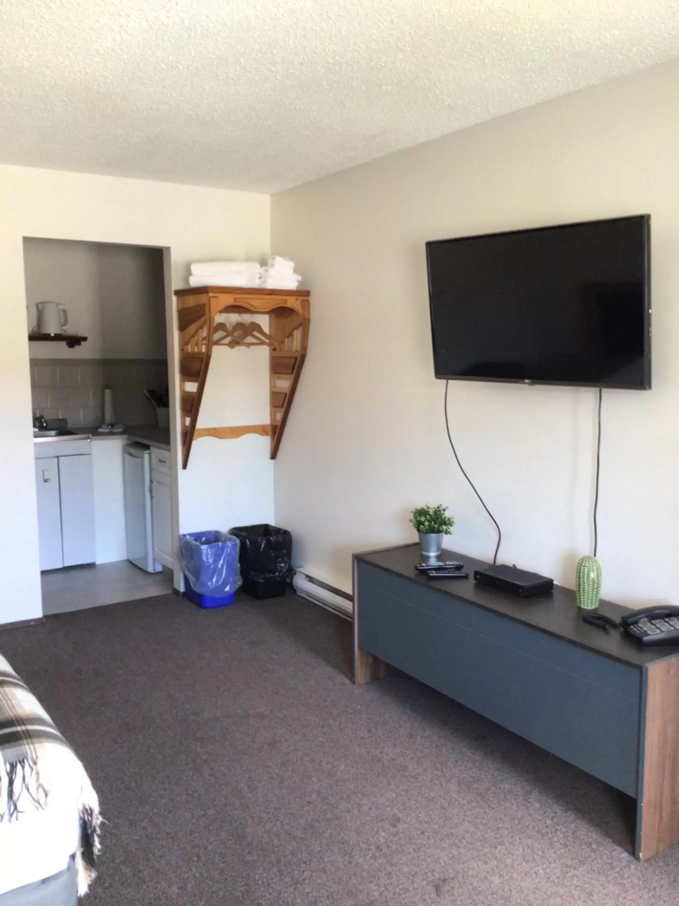 TV/Entertainment Center in Christina Lake Motel and RV Park