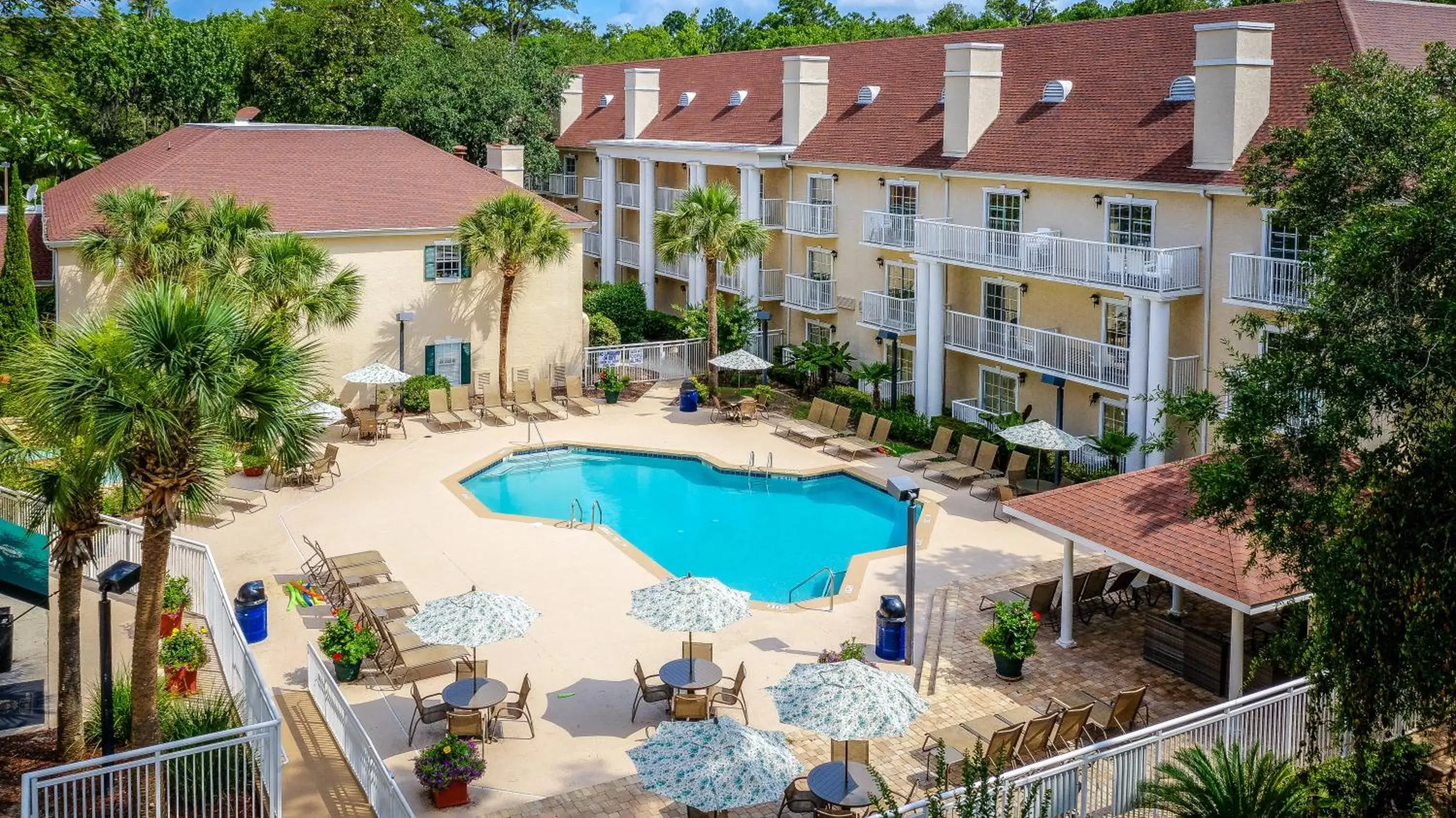 Bird's eye view, Pool View in Palmera Inn and Suites