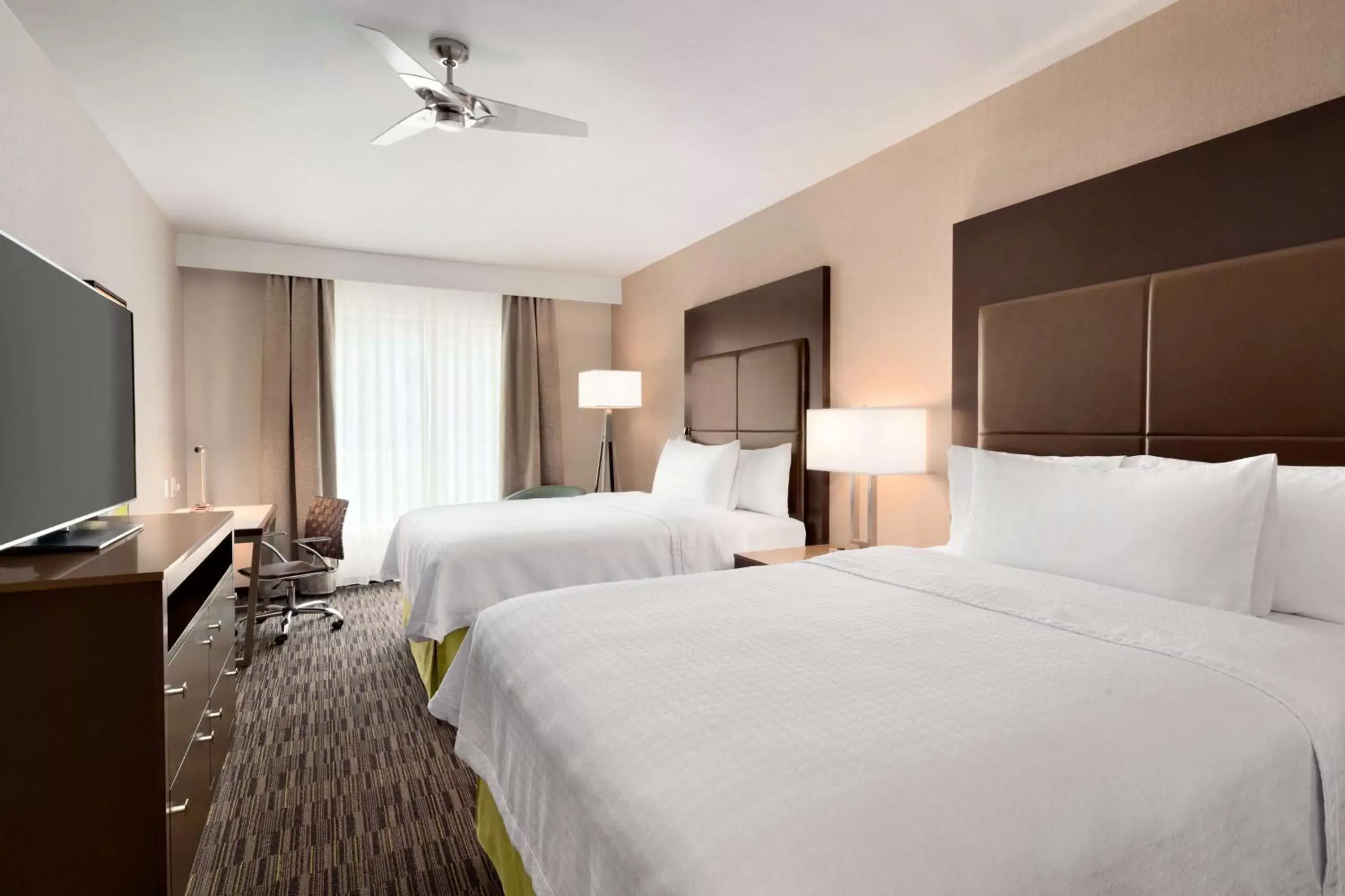 Bed in Homewood Suites By Hilton Irvine John Wayne Airport