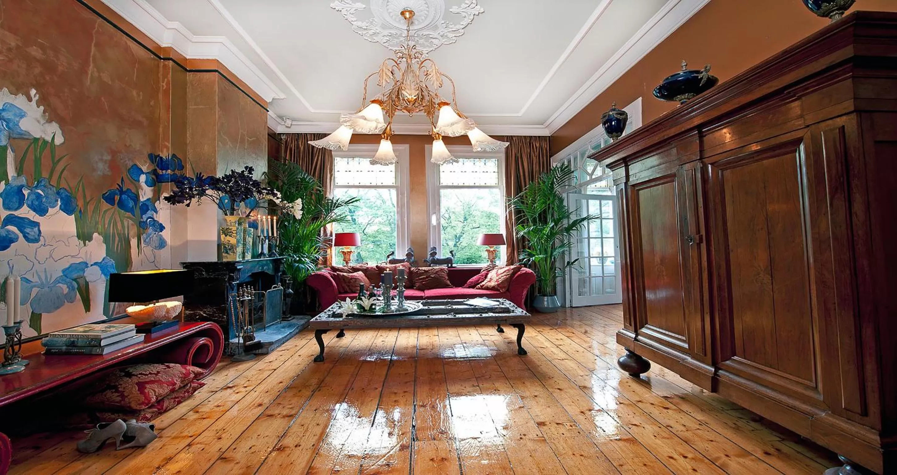Photo of the whole room in Breitner House