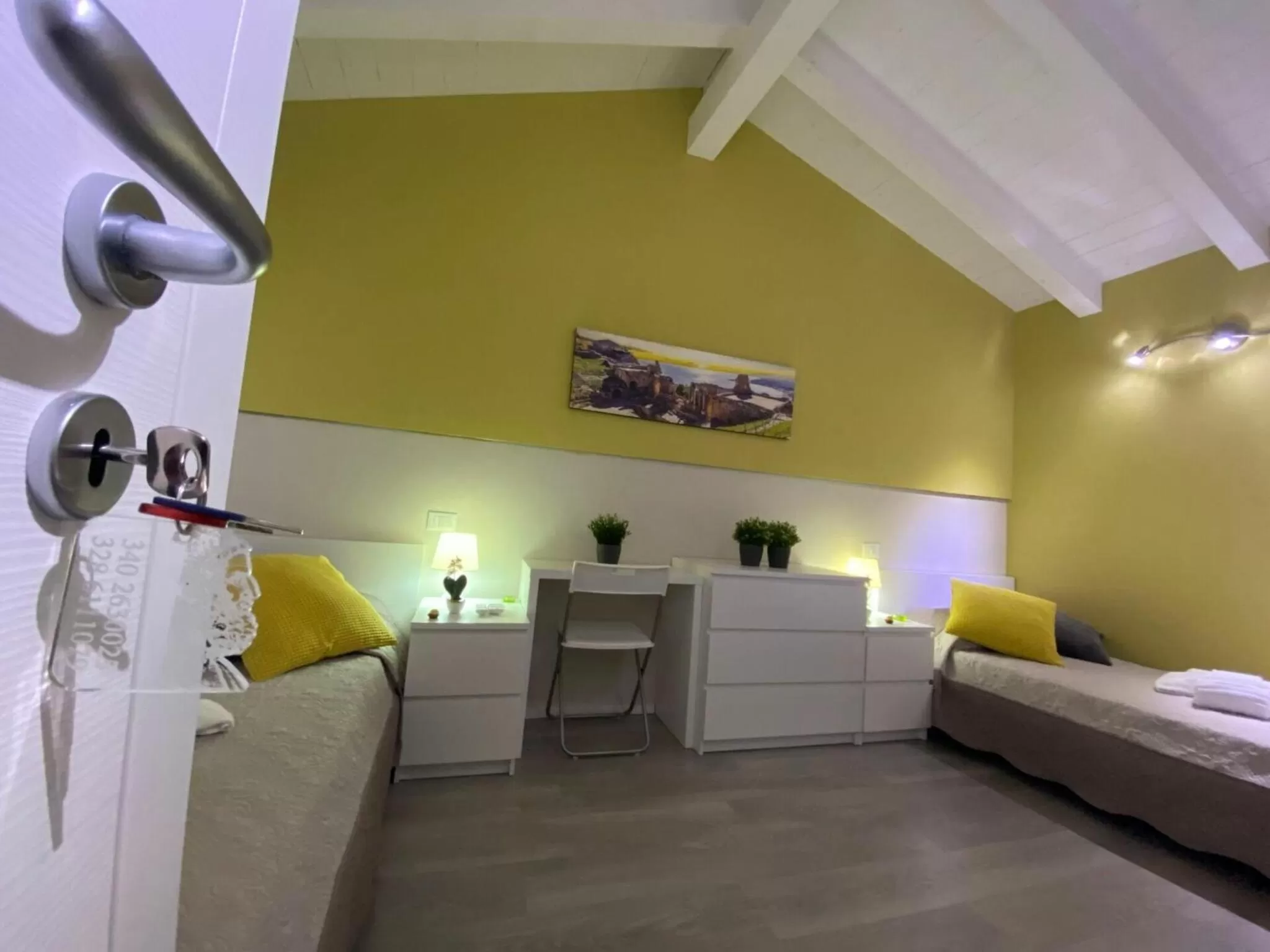 Bedroom, Bed in Bnb Archimede