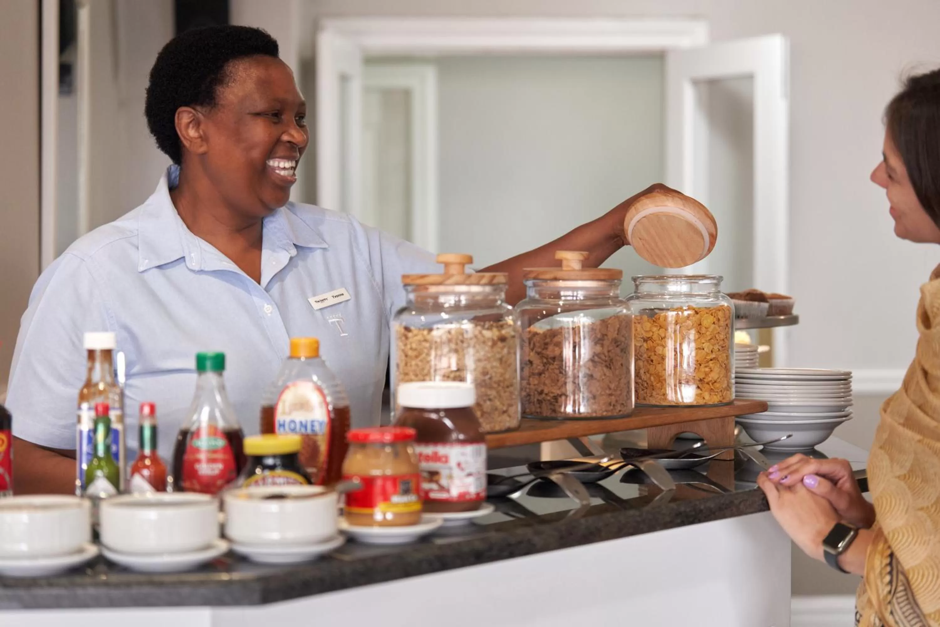 Buffet breakfast in The Bantry Aparthotel by Totalstay