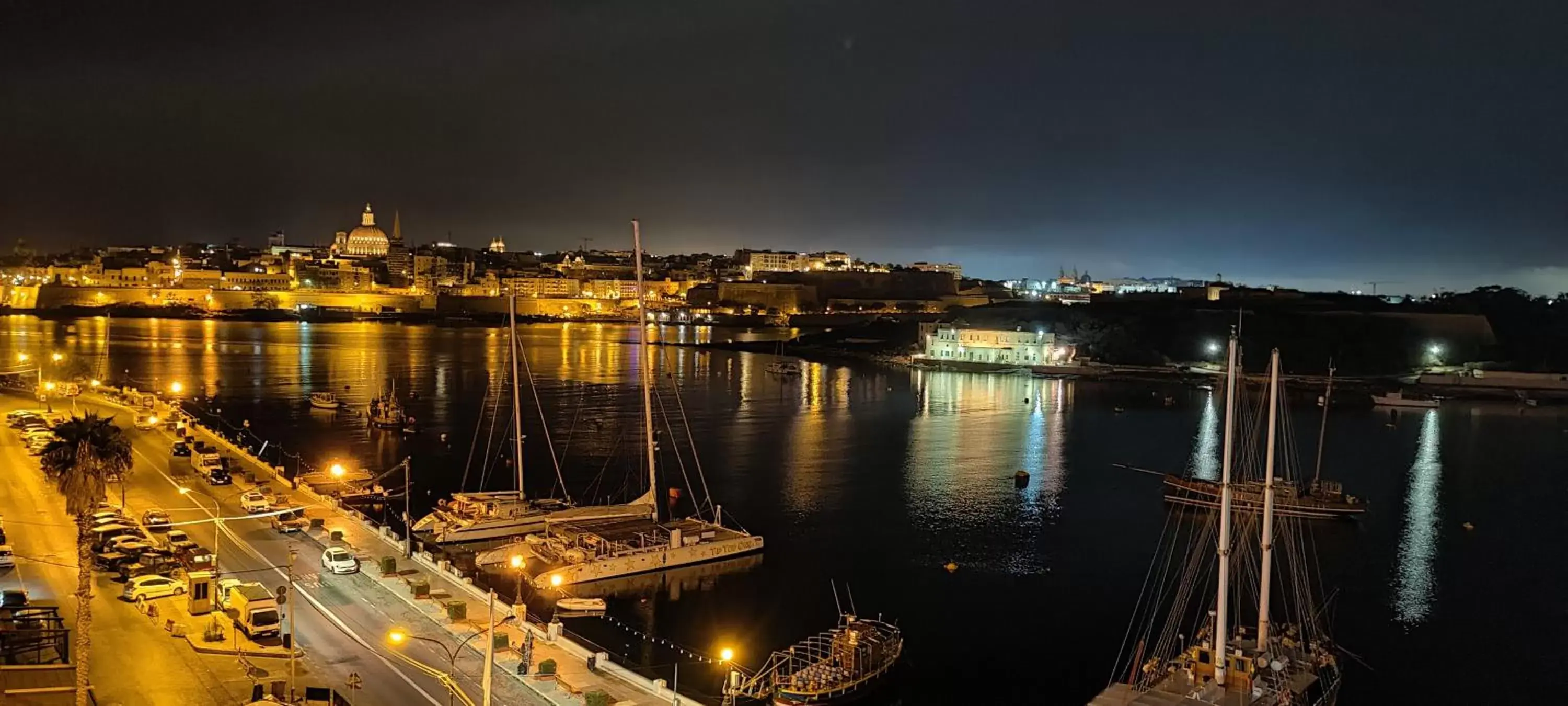 Landmark view in Sliema Marina Hotel