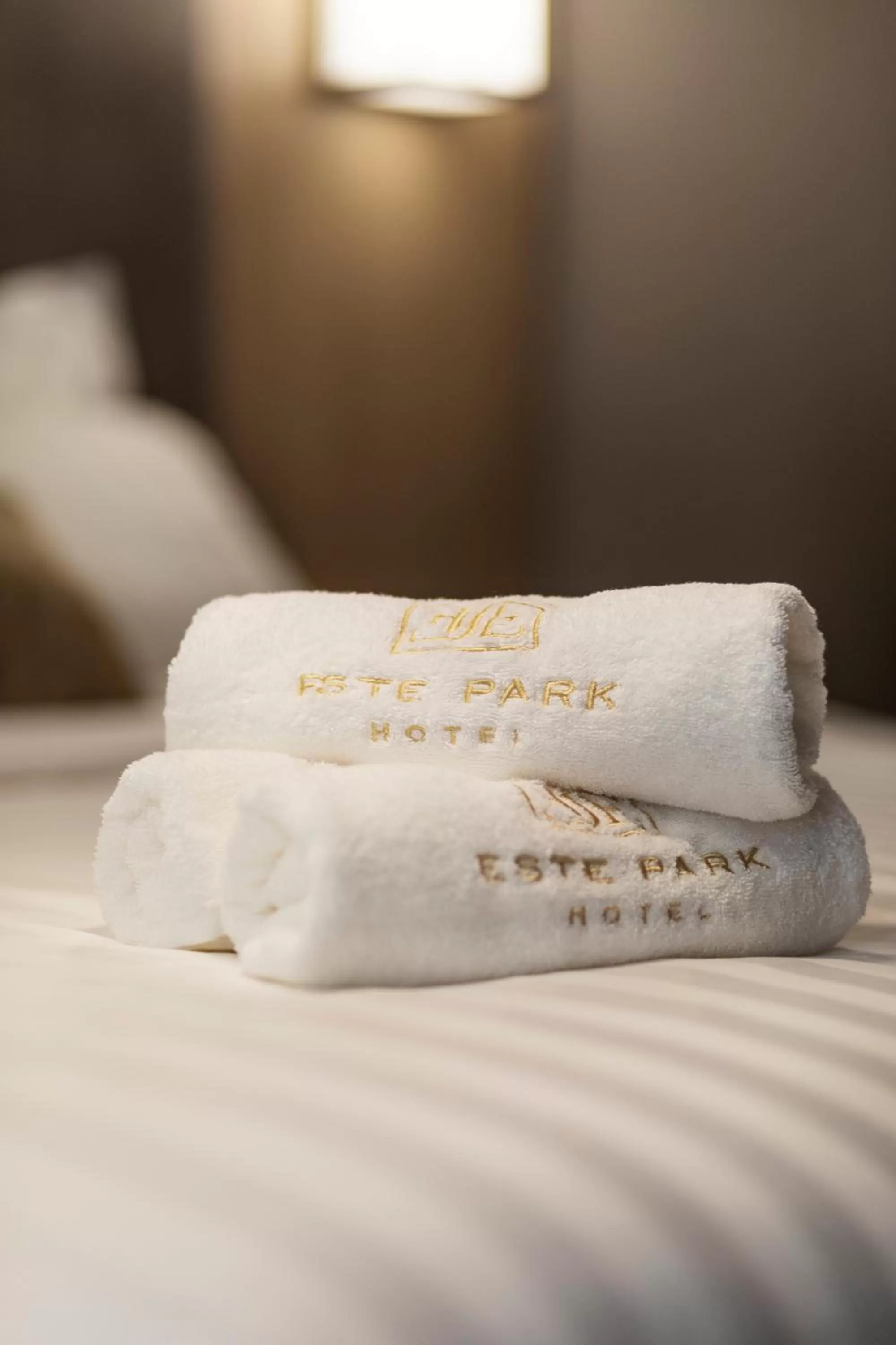 towels, Bed in -- ESTE PARK HOTEL -- part of Urban Chic Luxury Design Hotels - Parking & Compliments - next to Shopping & Dining Mall Plovdiv