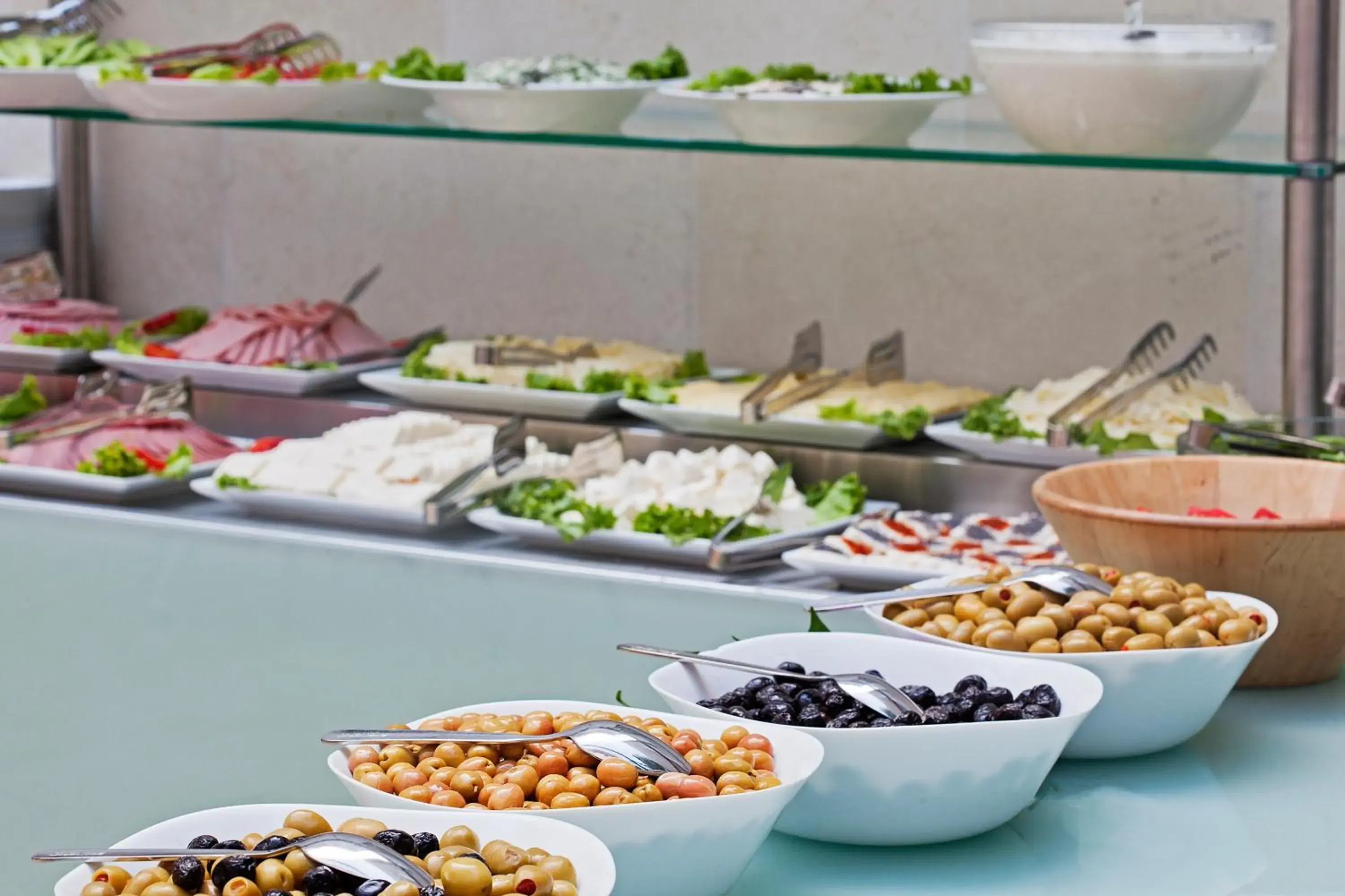 Buffet breakfast in Azade Hotel Istanbul