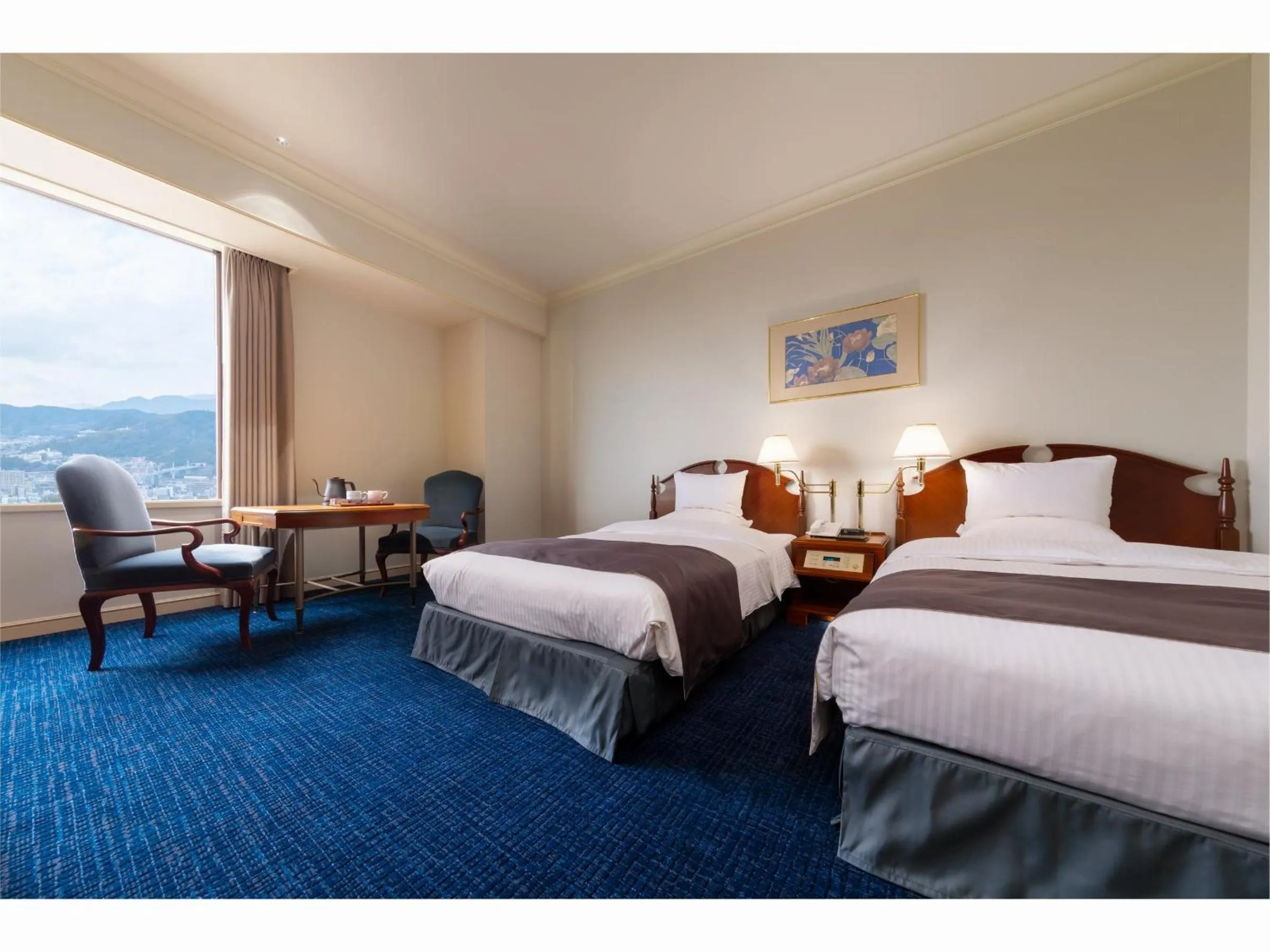 Photo of the whole room, Bed in Rihga Royal Hotel Hiroshima