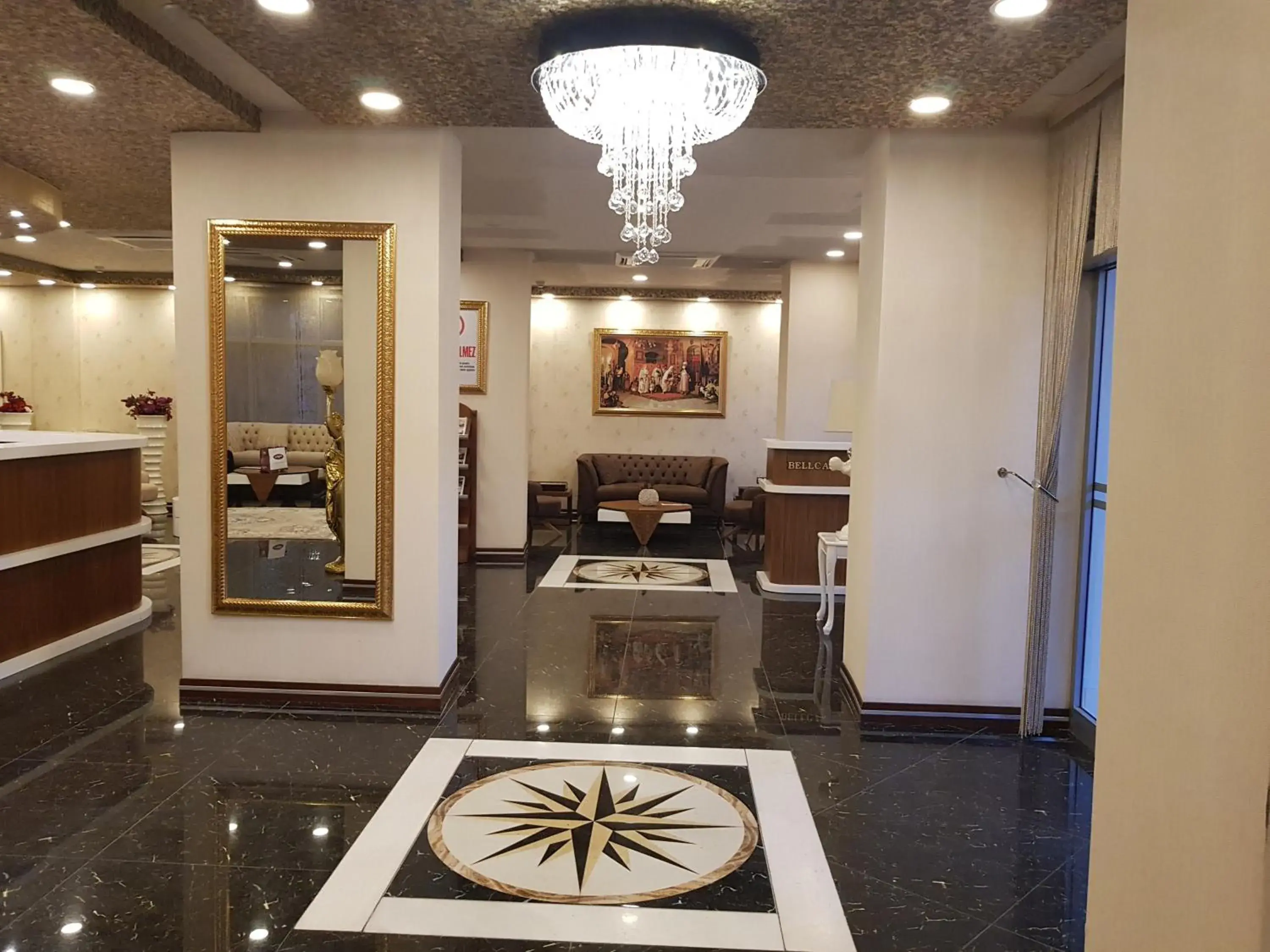 Lobby or reception in Ismira Hotel Ankara