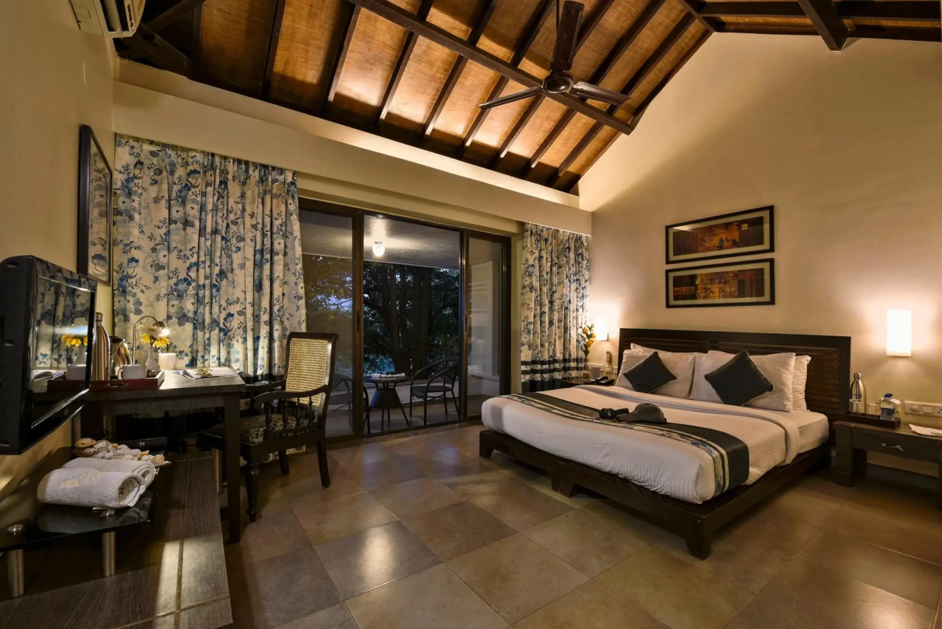 Bed in The Fern Samali Resort Bed in The Fern Samali Resort