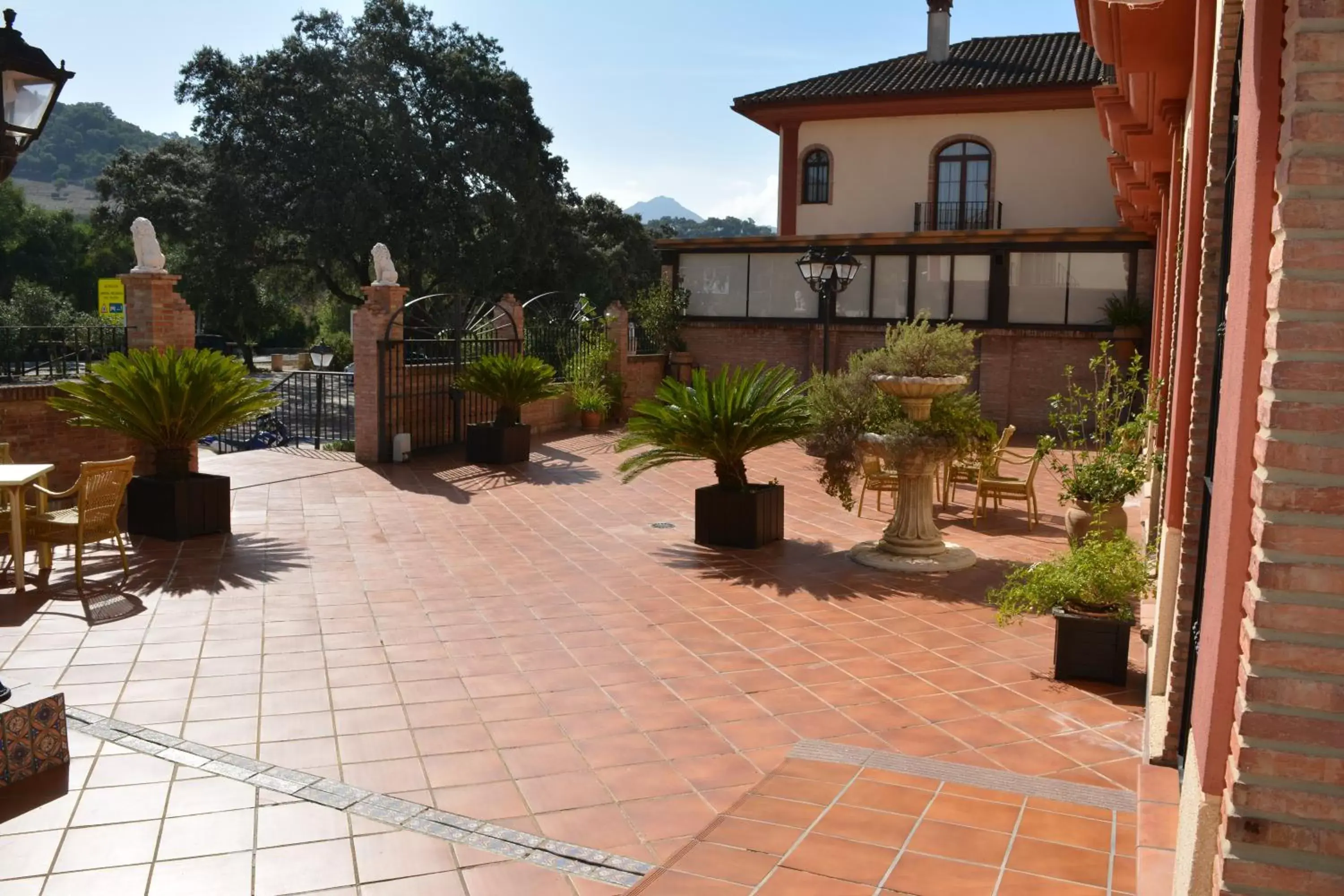 Balcony/Terrace in Hotel Sierra de Ubrique