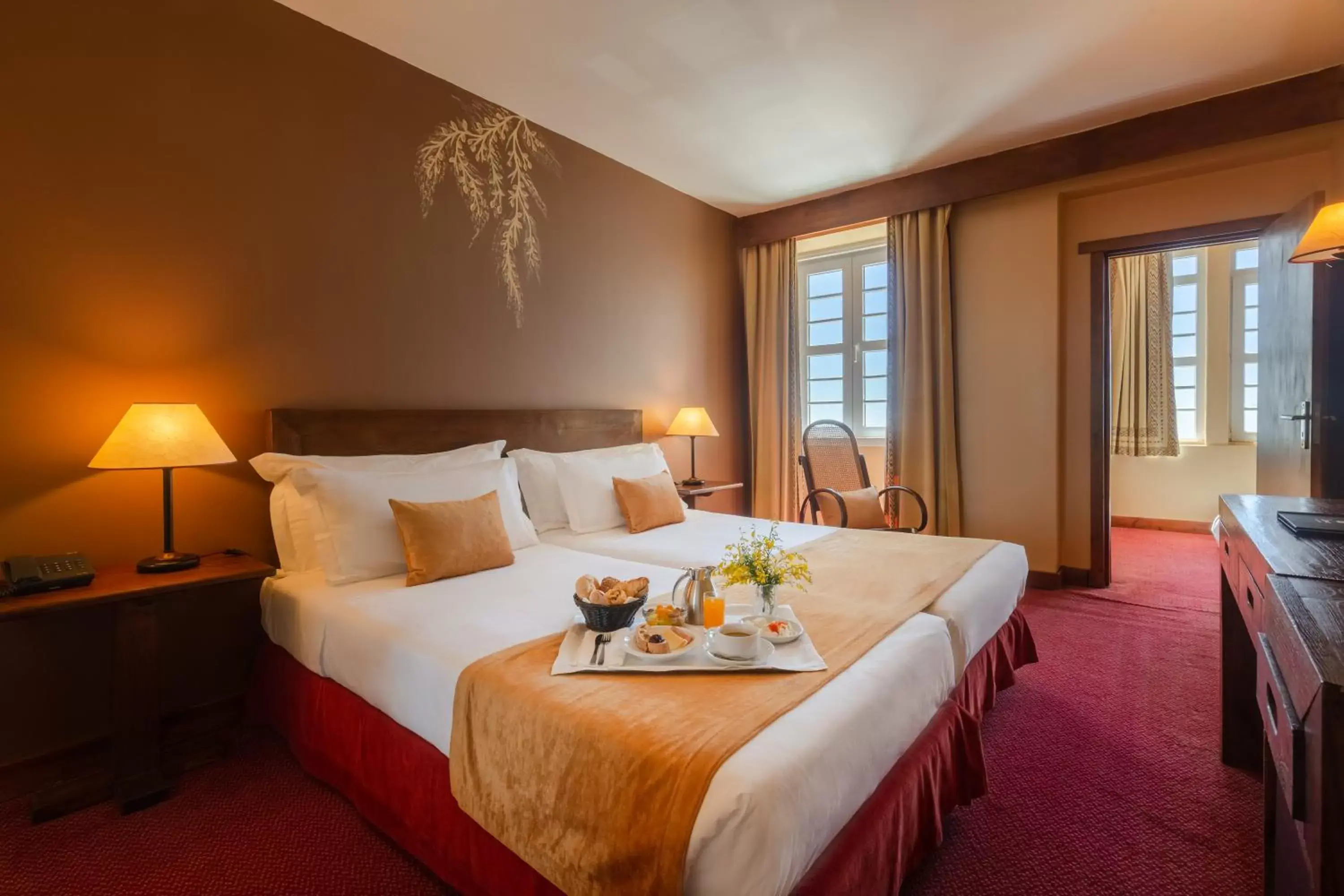 Bedroom, Bed in Luna Hotel Serra da Estrela Bedroom, Bed in Luna Hotel Serra da Estrela