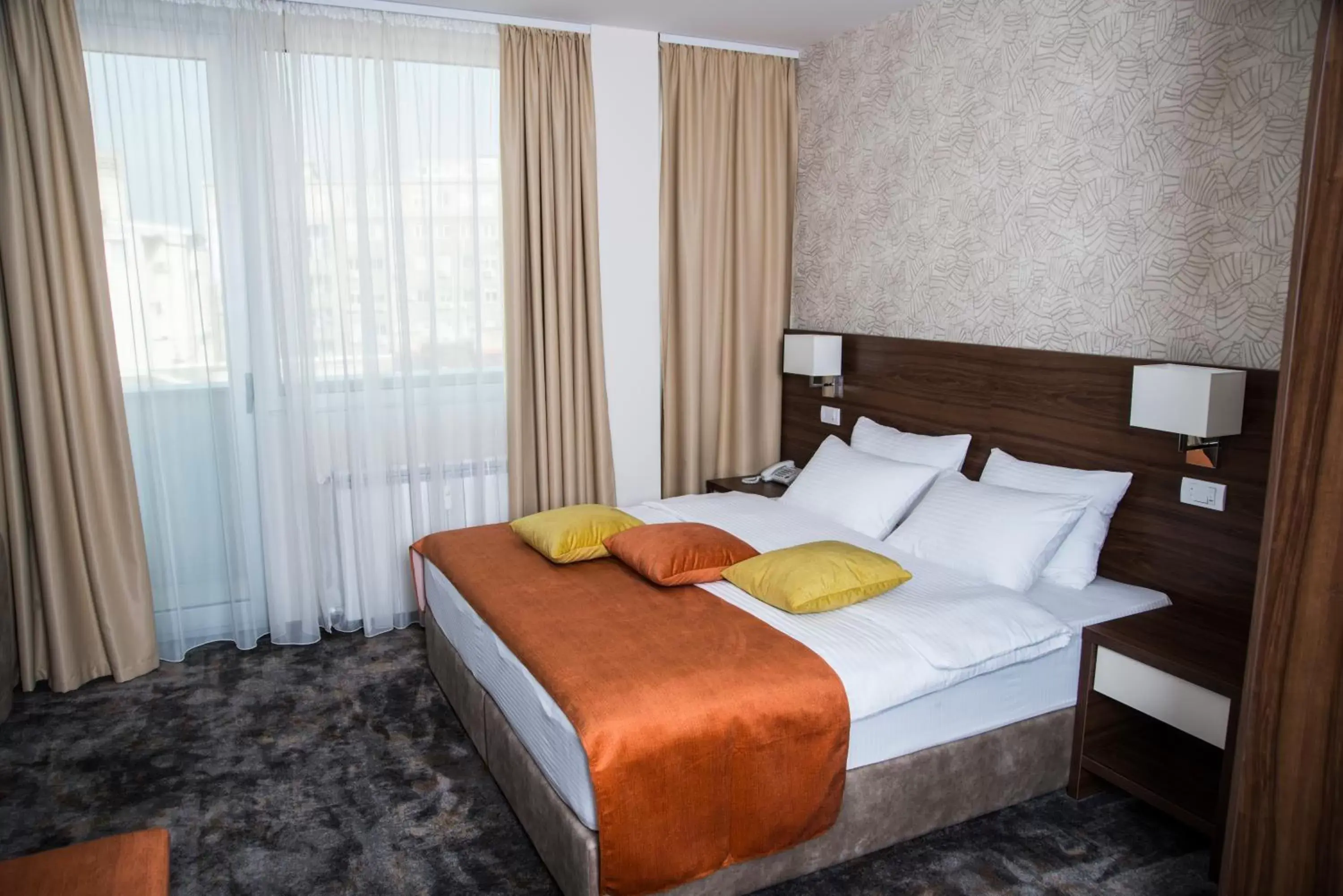 Bed in Hotel Marshal Garni