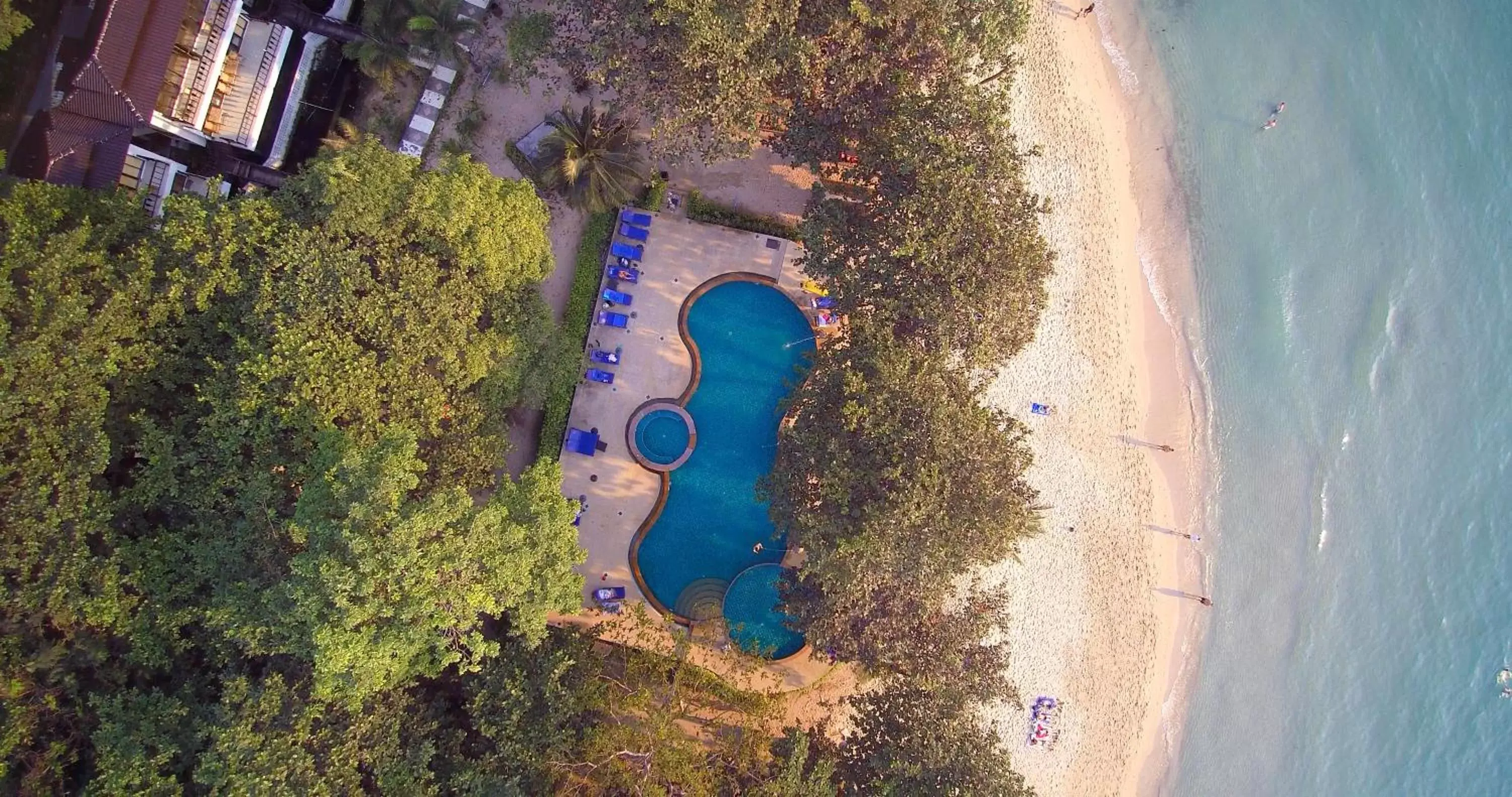 Sea view, Bird's-eye View in Siam Beach Resort