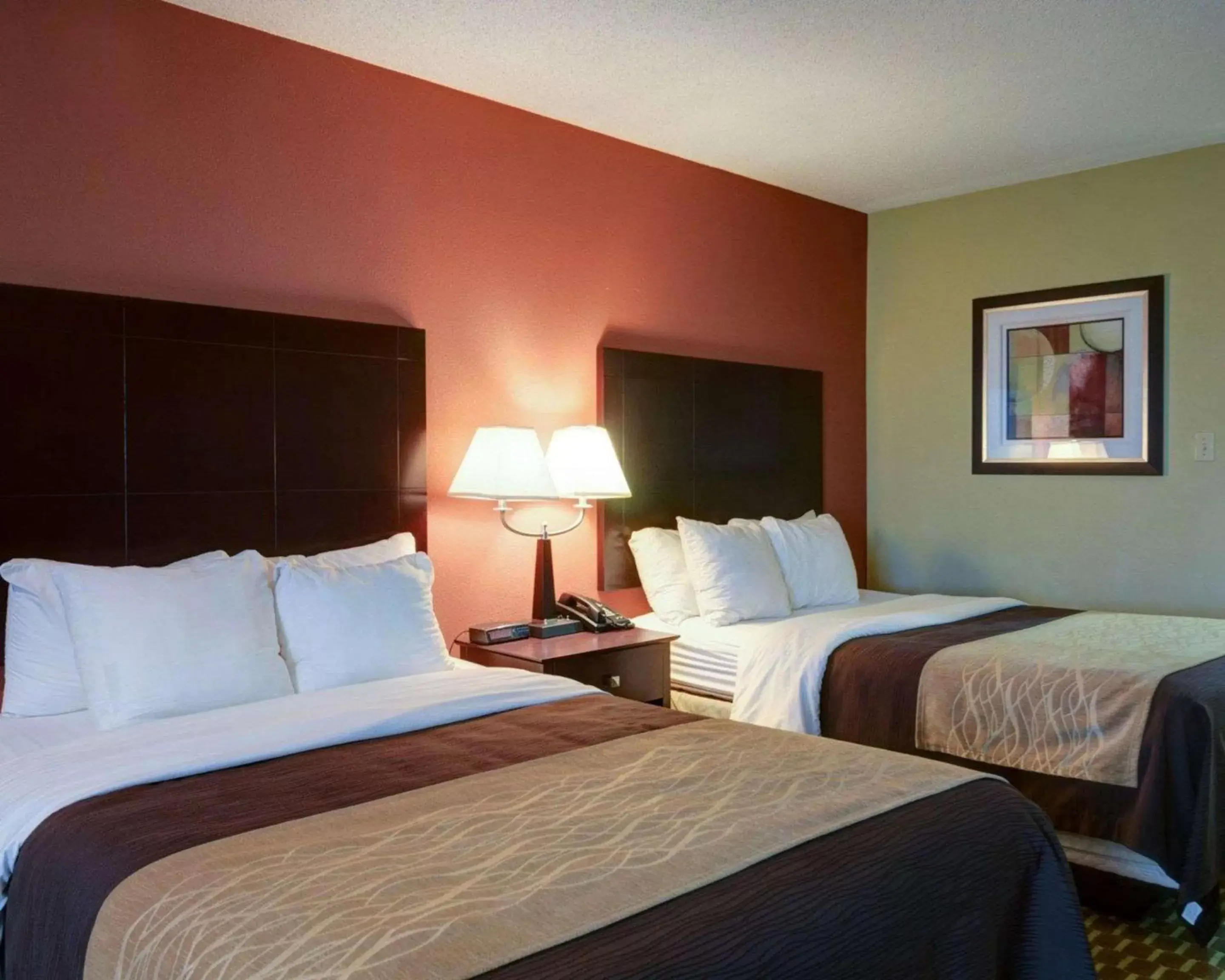 Photo of the whole room, Bed in Quality Inn & Suites Pine Bluff AR