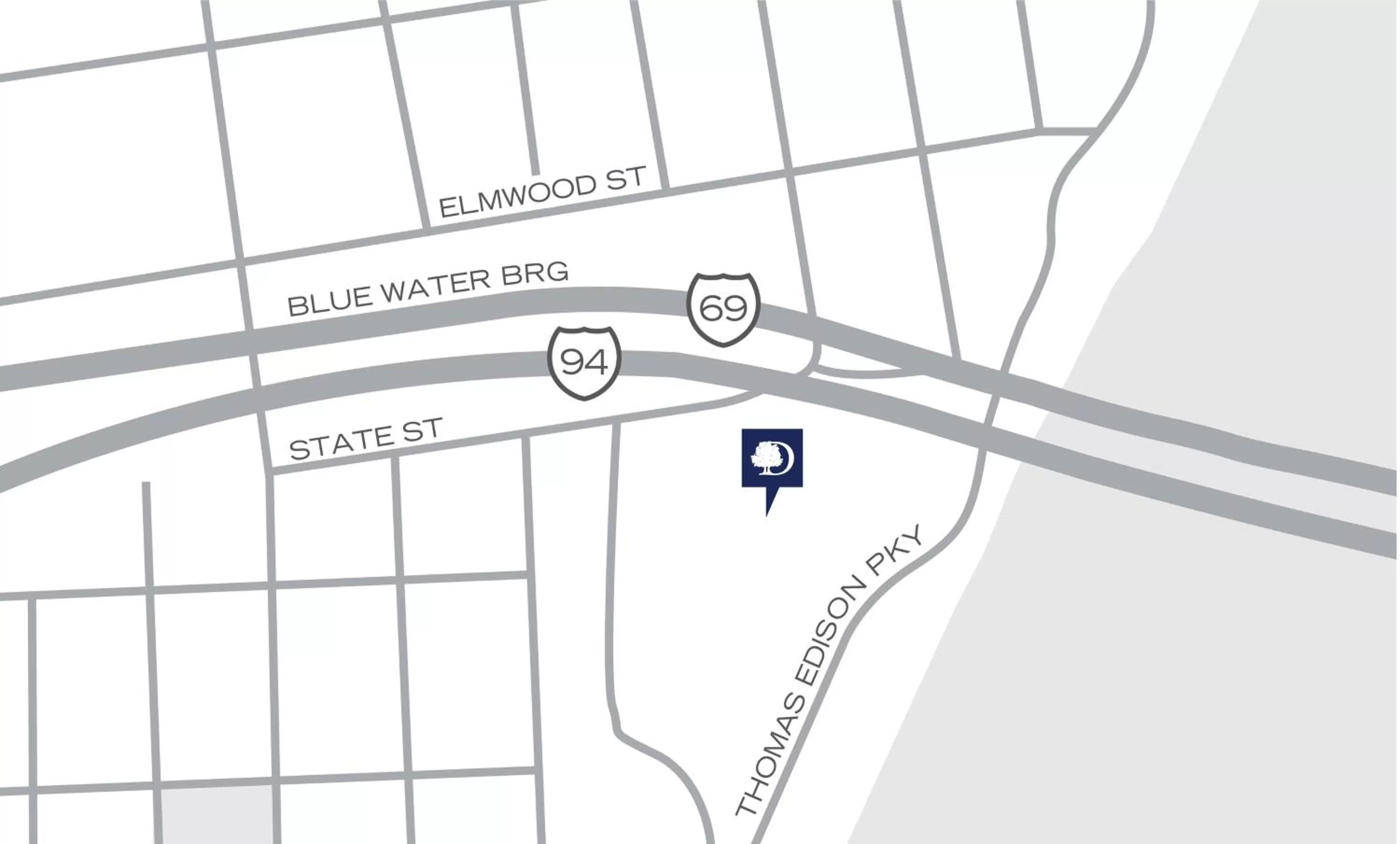 Property building in DoubleTree by Hilton Port Huron