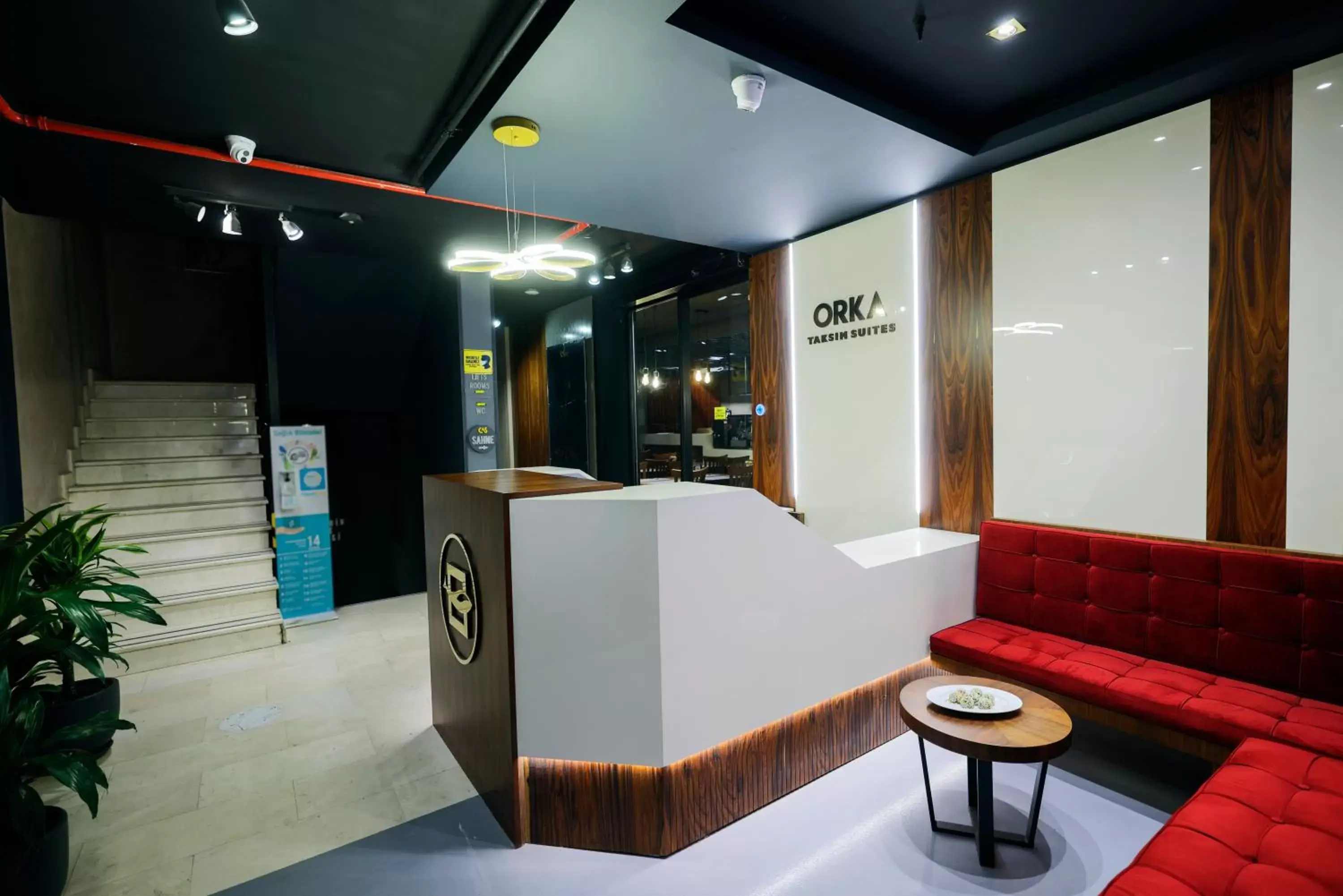 Lobby or reception, Lobby/Reception in Orka Taksim Suites & Hotel