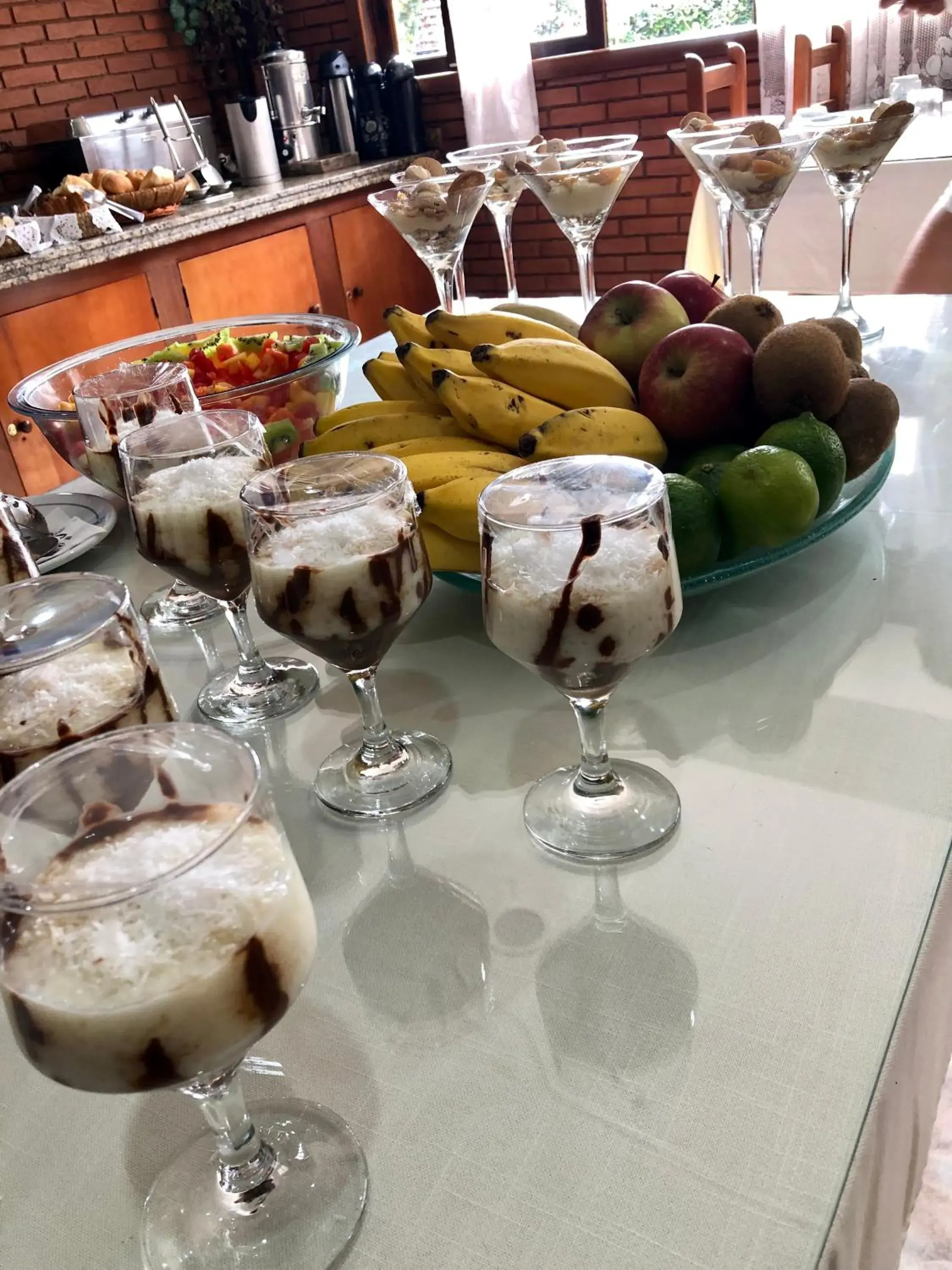 Buffet breakfast in Hotel Garnier