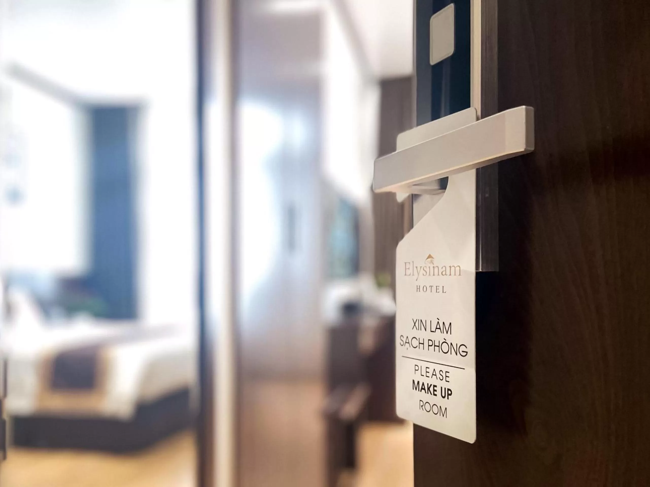 Property logo or sign, Bed in Elysinam Boutique Hotel Ha Long