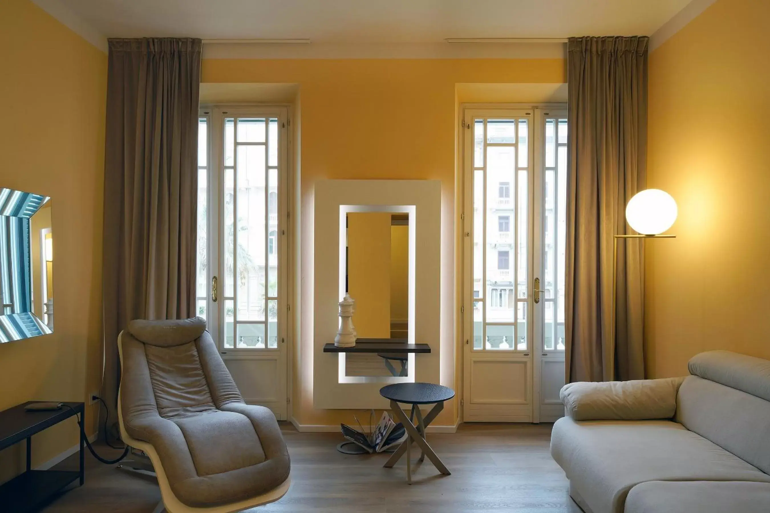 Living room, Seating Area in Hotel Residence Esplanade