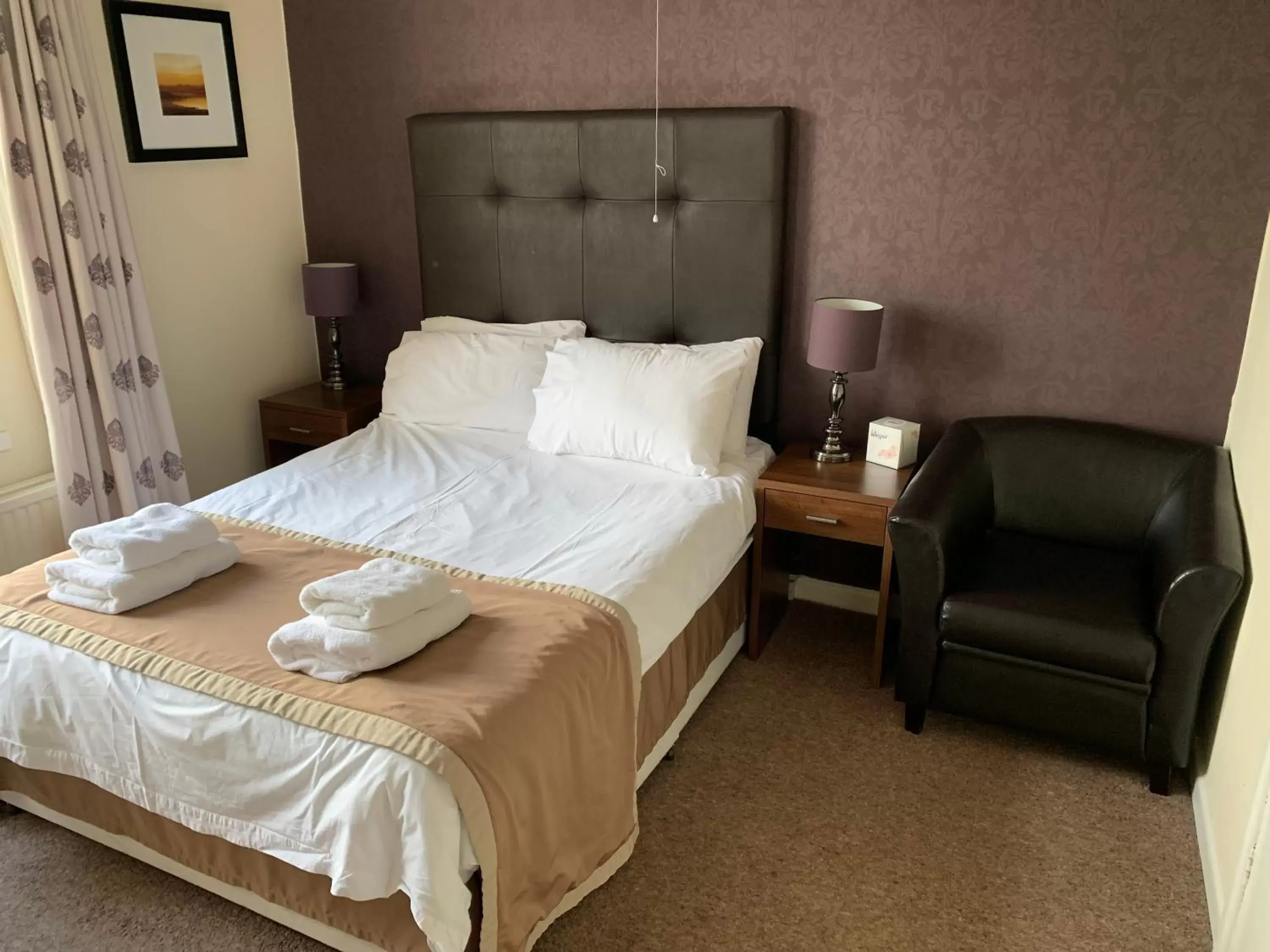 Bedroom, Bed in The Grange Hotel Brent Knoll