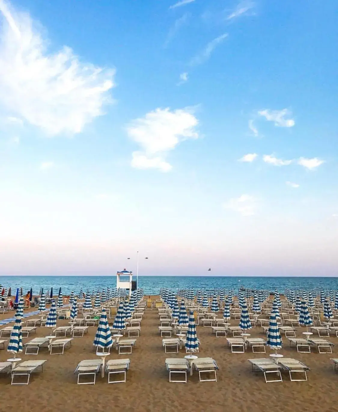 Balcony/Terrace, Beach in Hotel Margherita