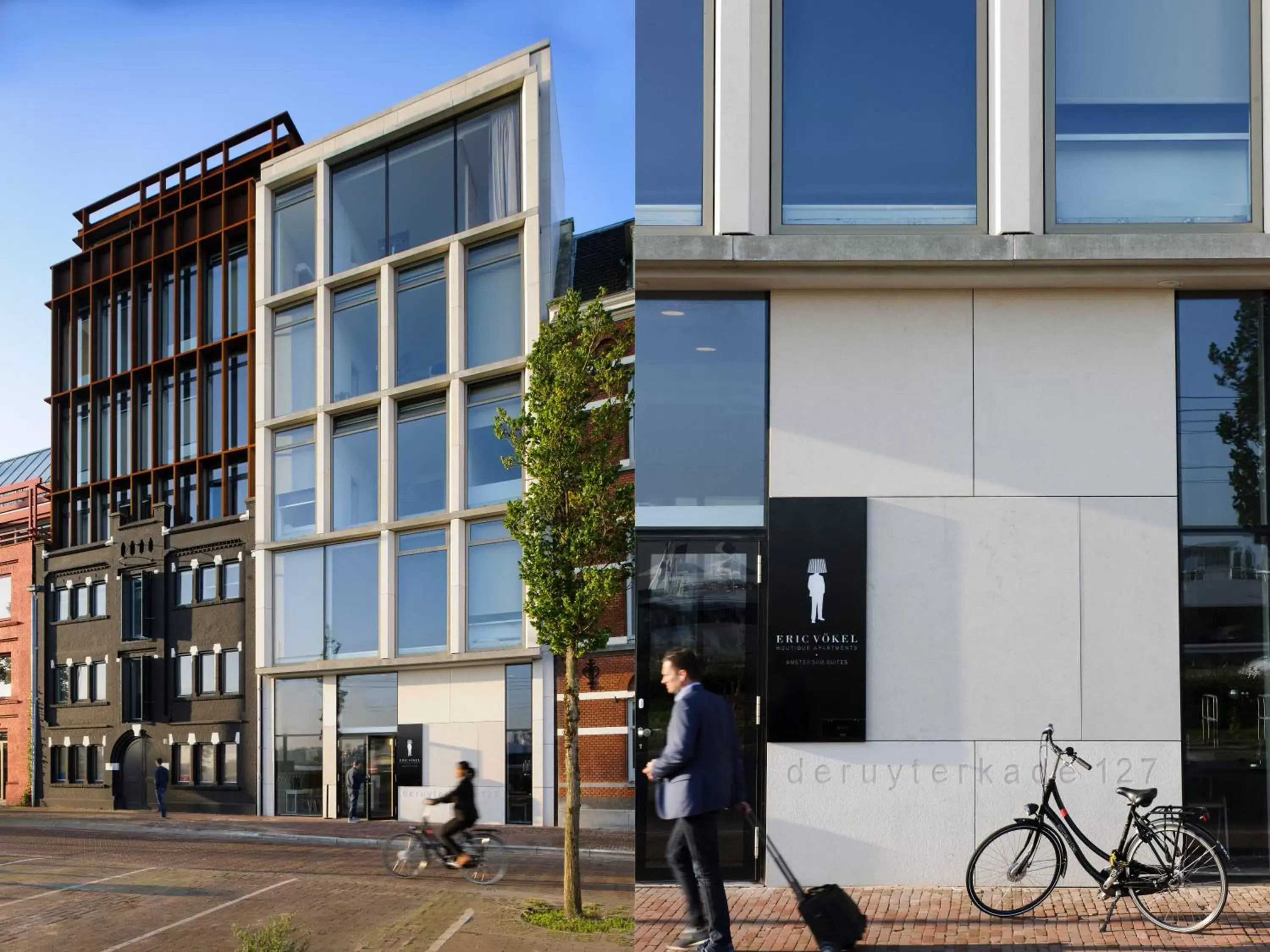 Facade/entrance, Property Building in Eric Vökel Boutique Apartments - Amsterdam Suites