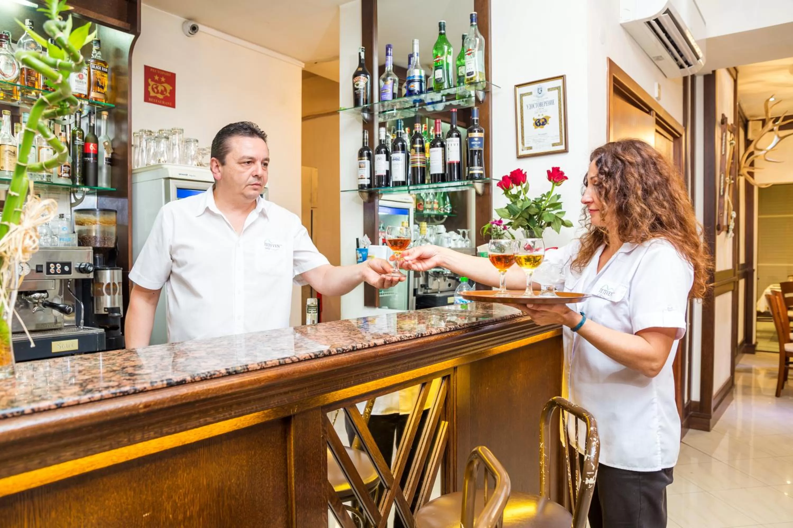 Staff in Family Hotel Teteven