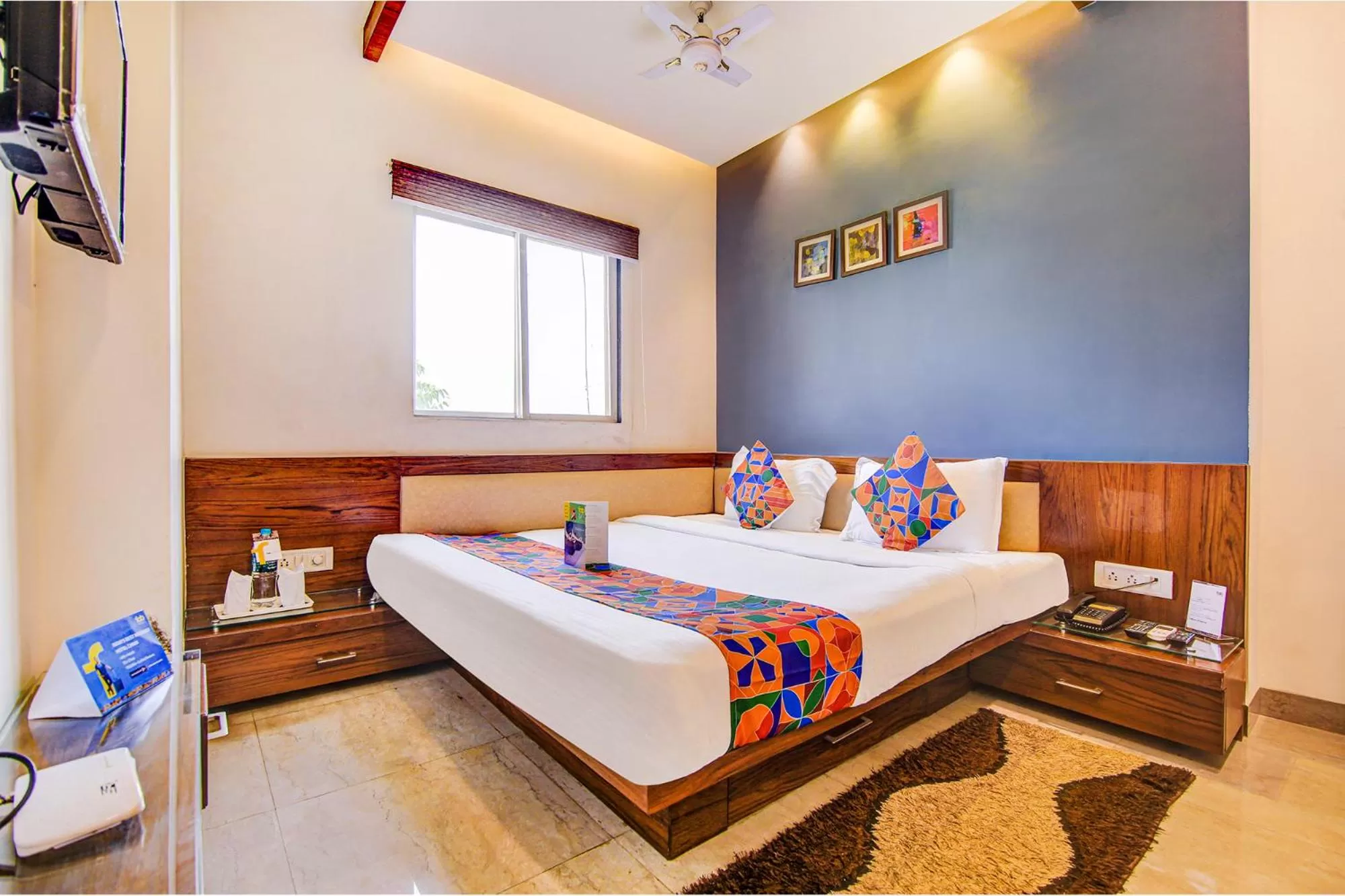 Bedroom in FabHotel The Khushi Regent