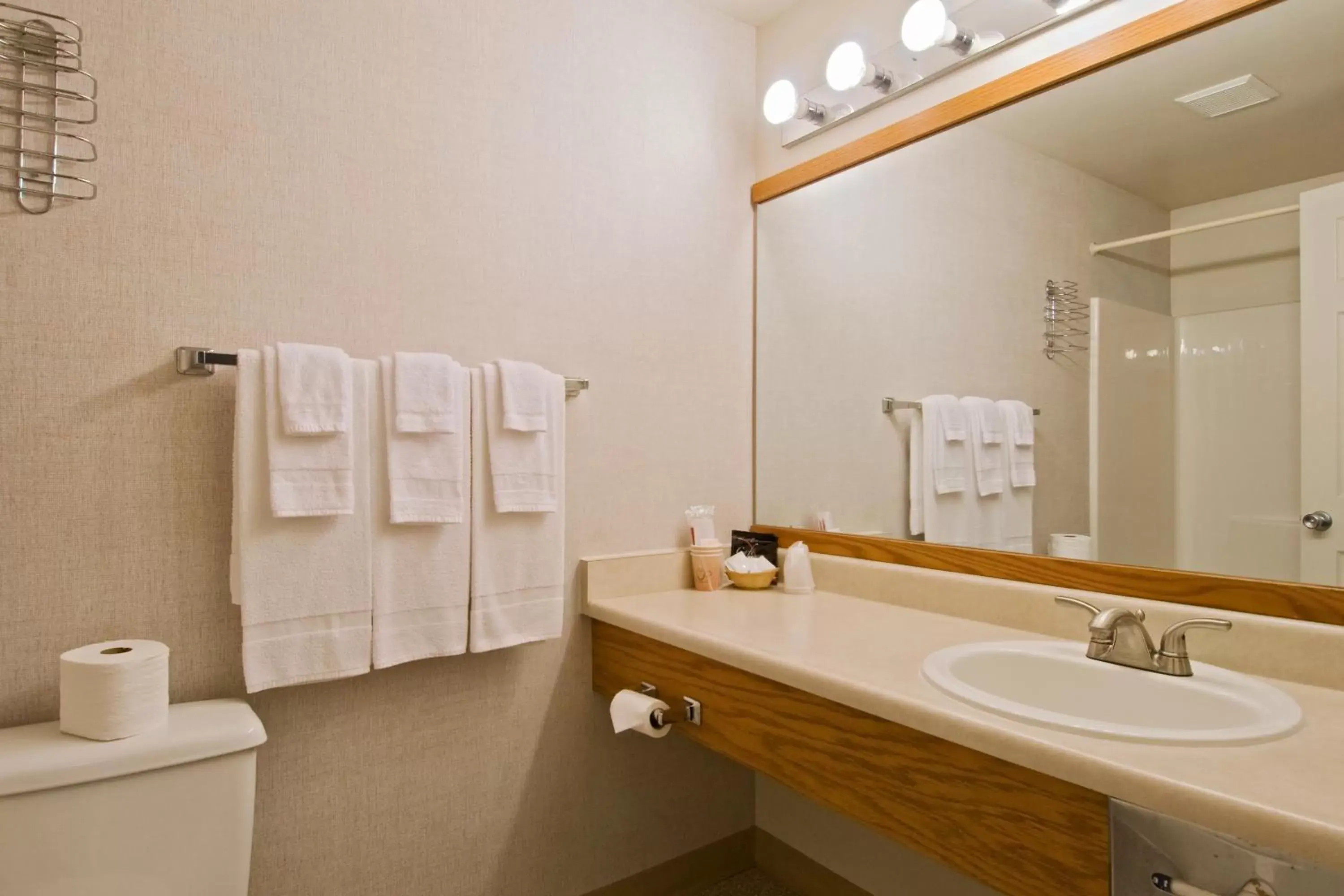 Bathroom in Sequim Bay Lodge