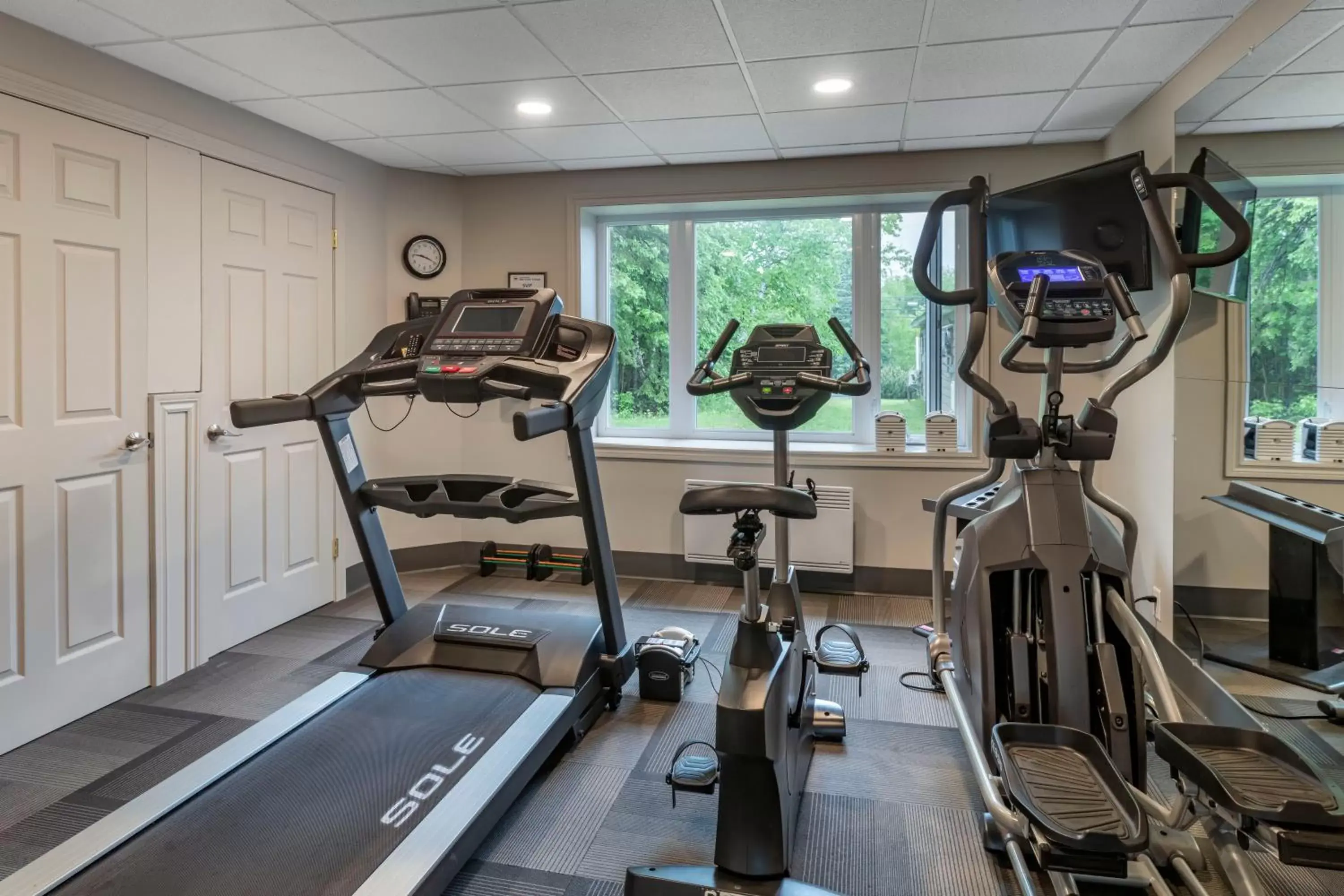 Fitness centre/facilities, Fitness Center/Facilities in Dannys Hotel Suites; SureStay Collection by Best Western