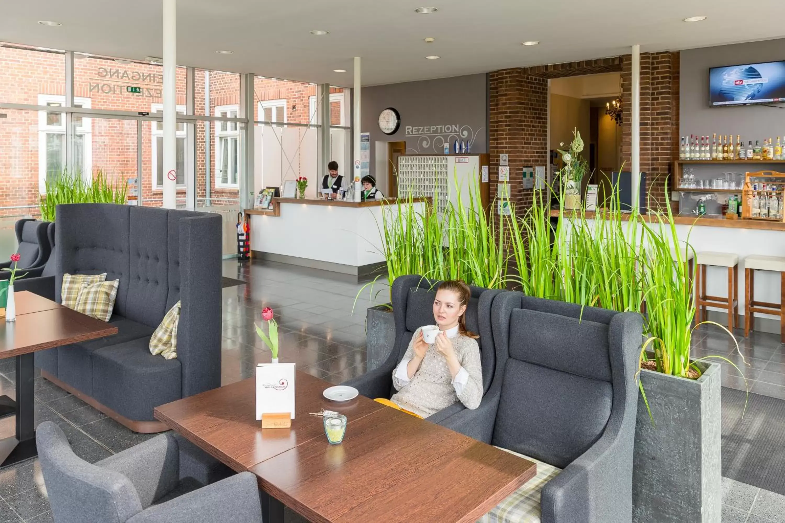 Lobby or reception, Lobby/Reception in Hotel am Schlosspark