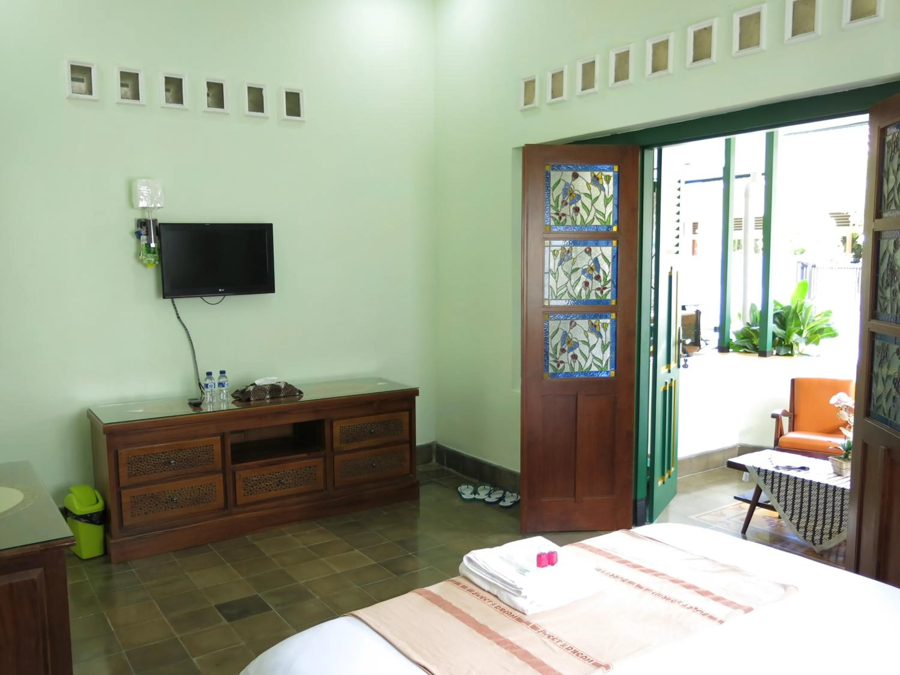 Bed in Pamularsih Homestay