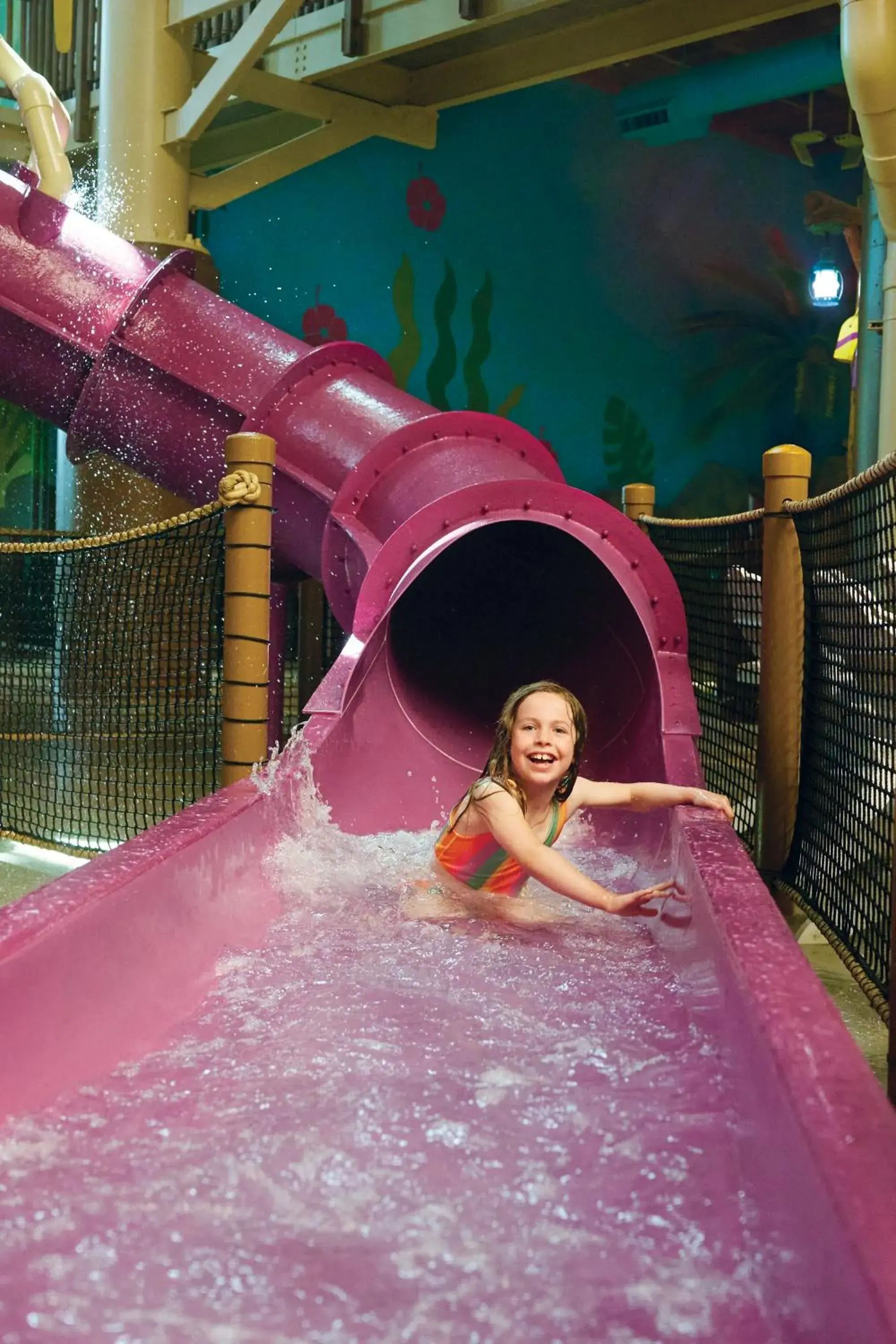 Aqua park, Swimming Pool in Cedar Point Castaway Bay Indoor Water Park